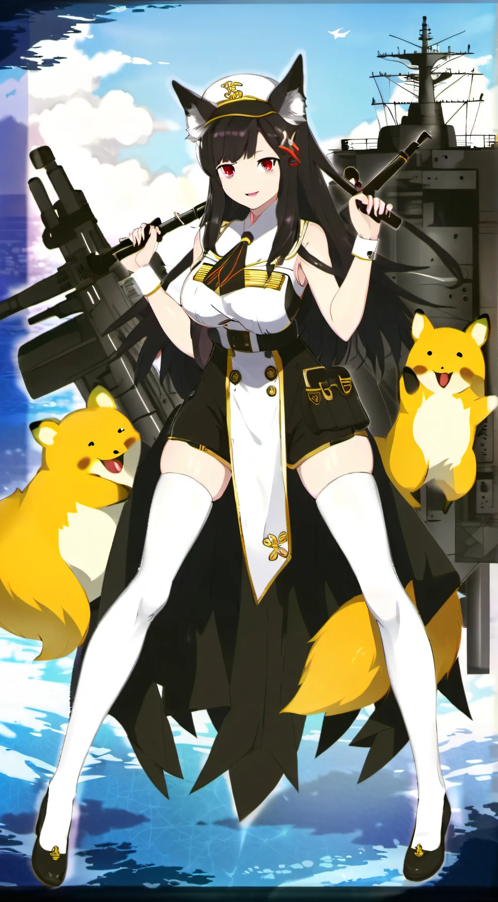 ai character: ijn fuso background