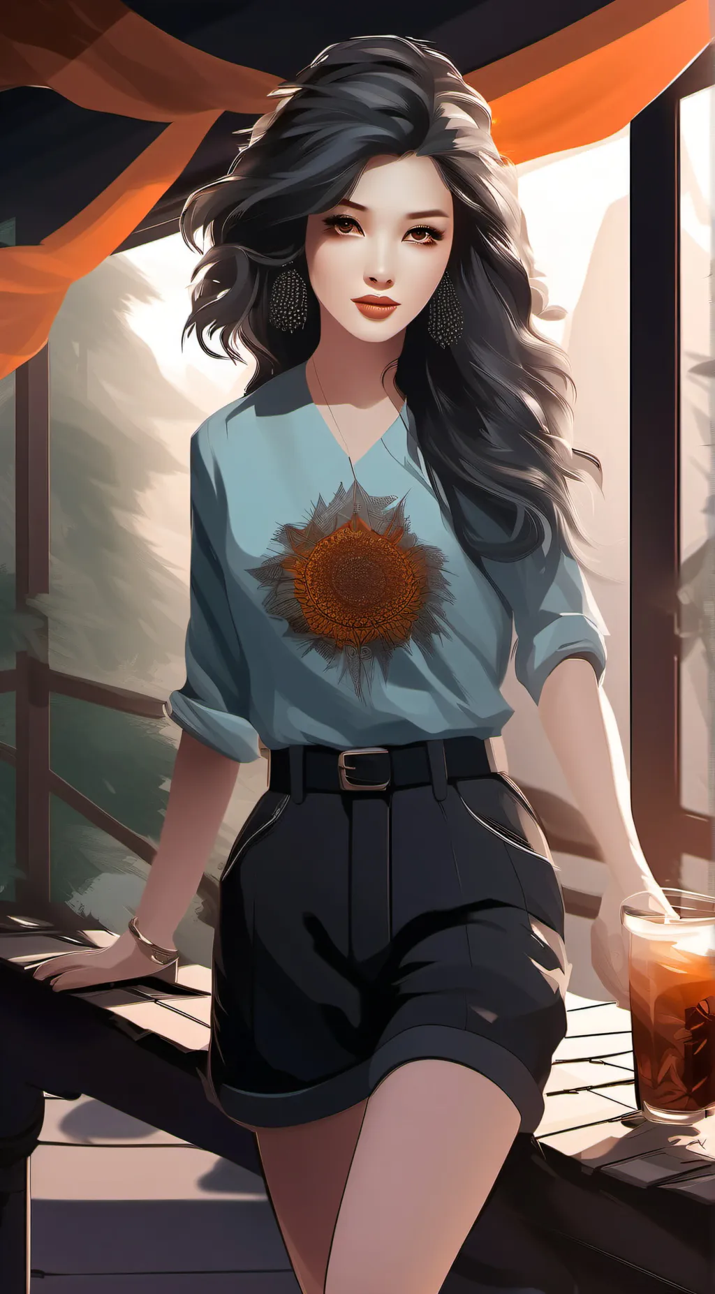 ai character: Layla background