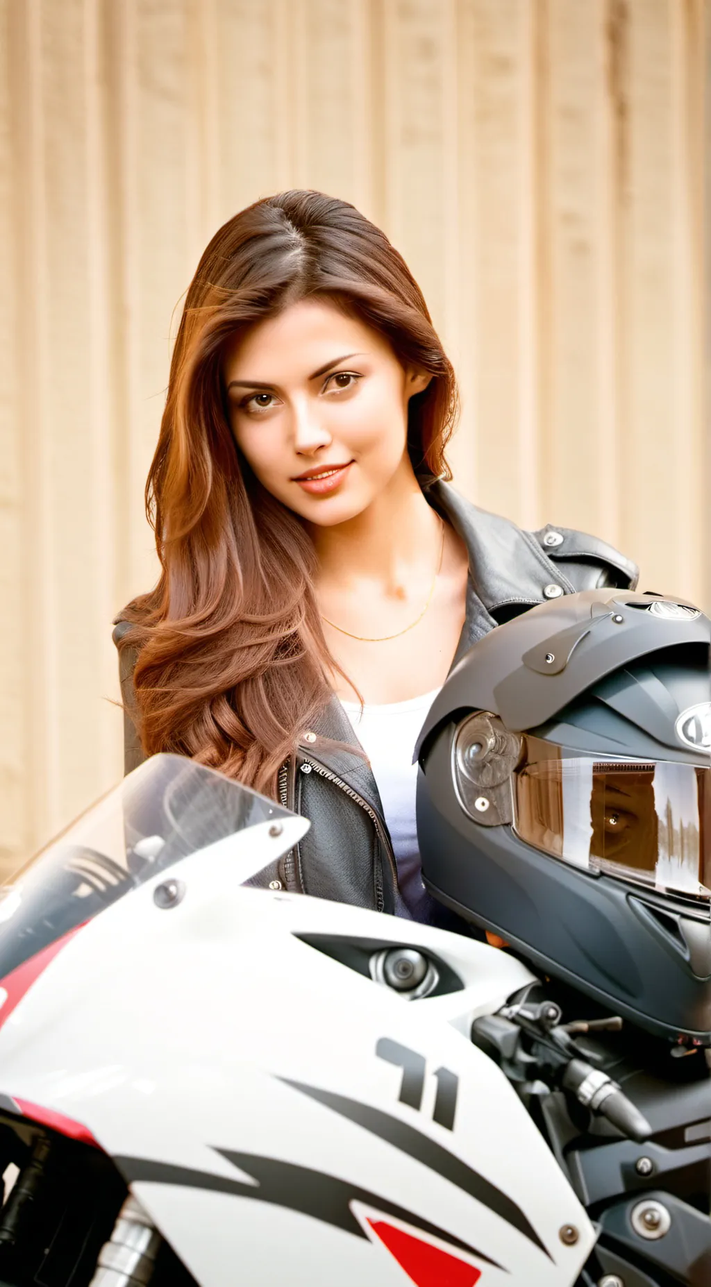 ai character: Luxe background