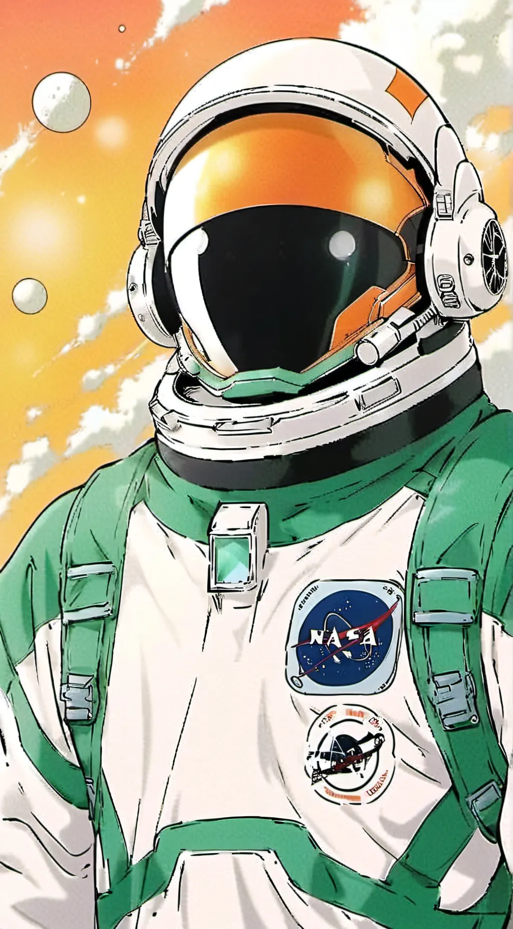 ai character: Brantley among us  background