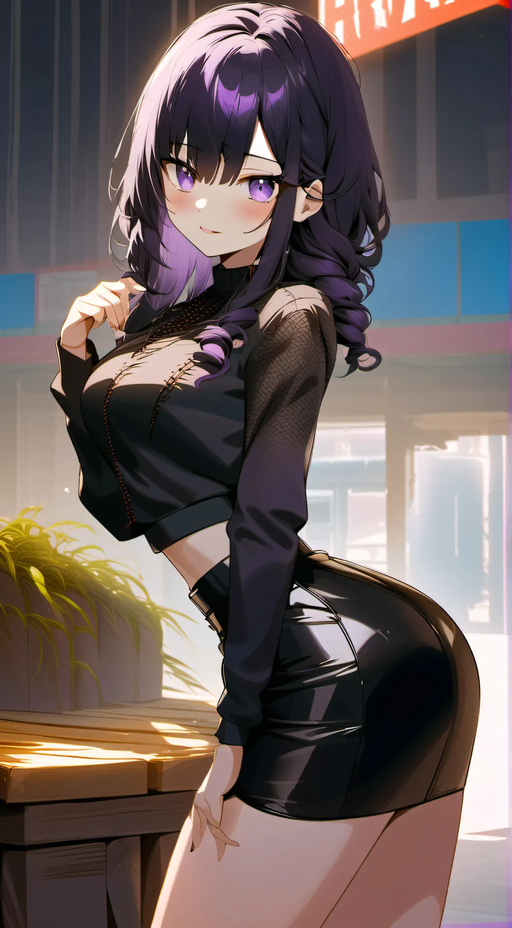 ai character: Amanda background