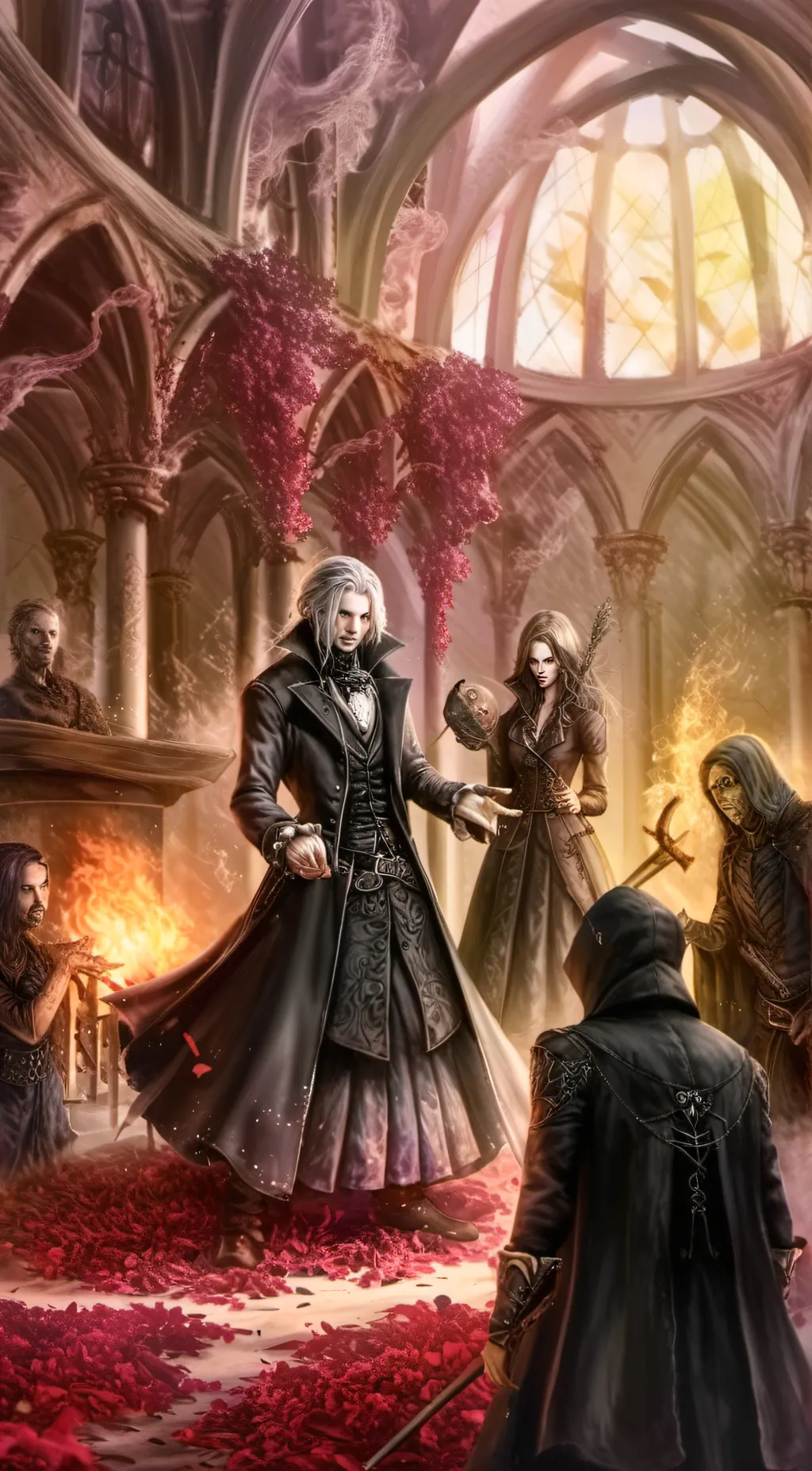 ai character: choppa girl background