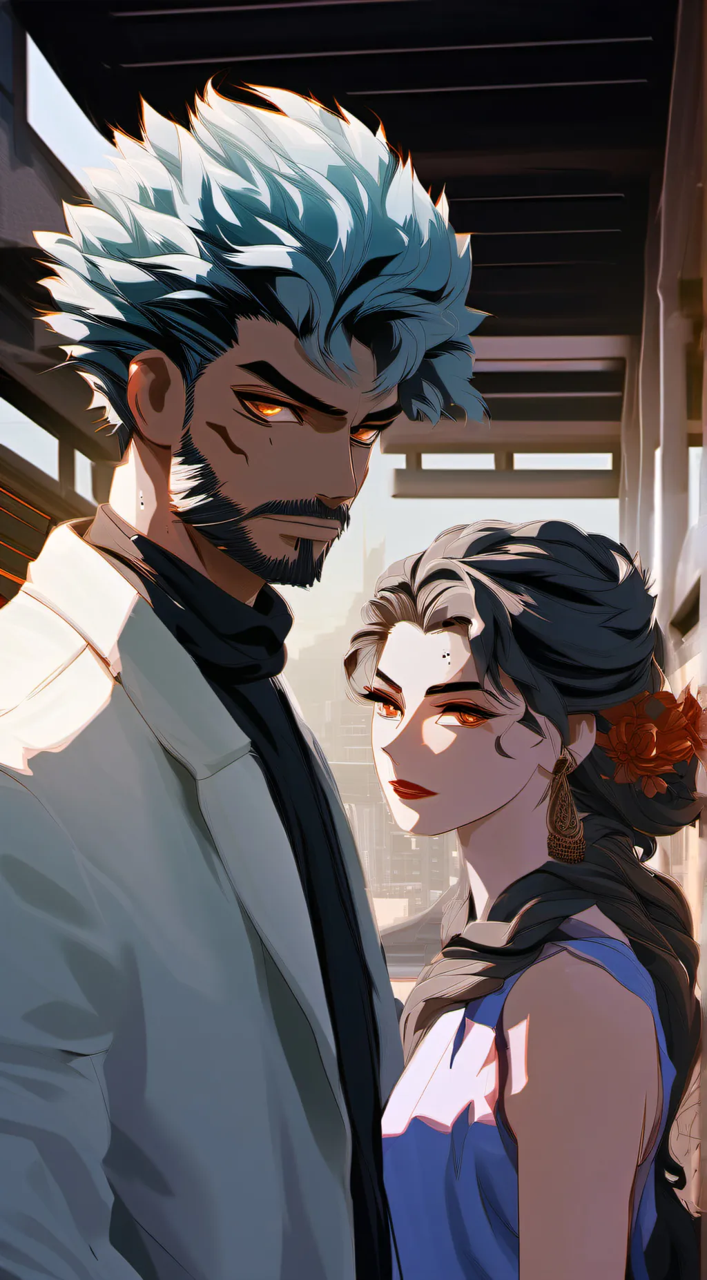 ai character: sekido&alex background