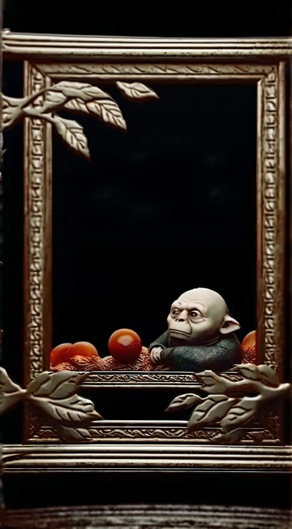 ai character: Chocolate star background