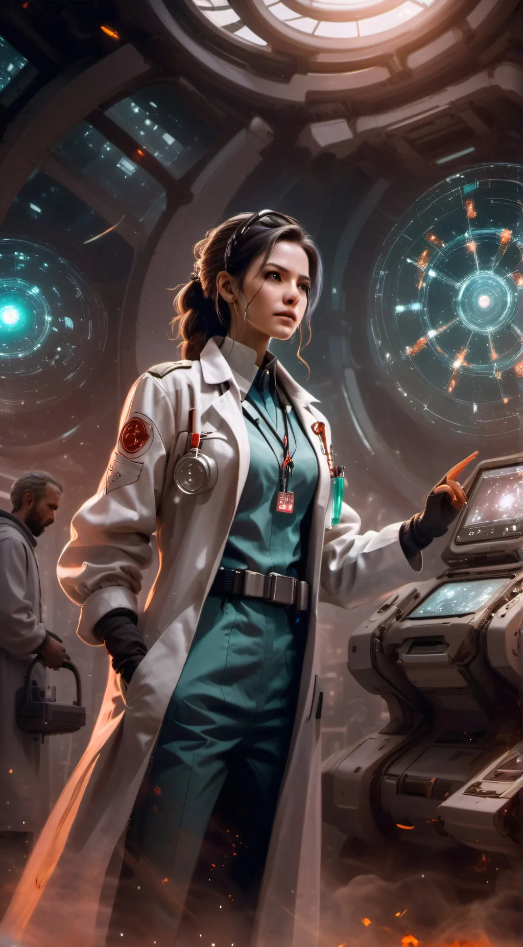 ai character: Nova background