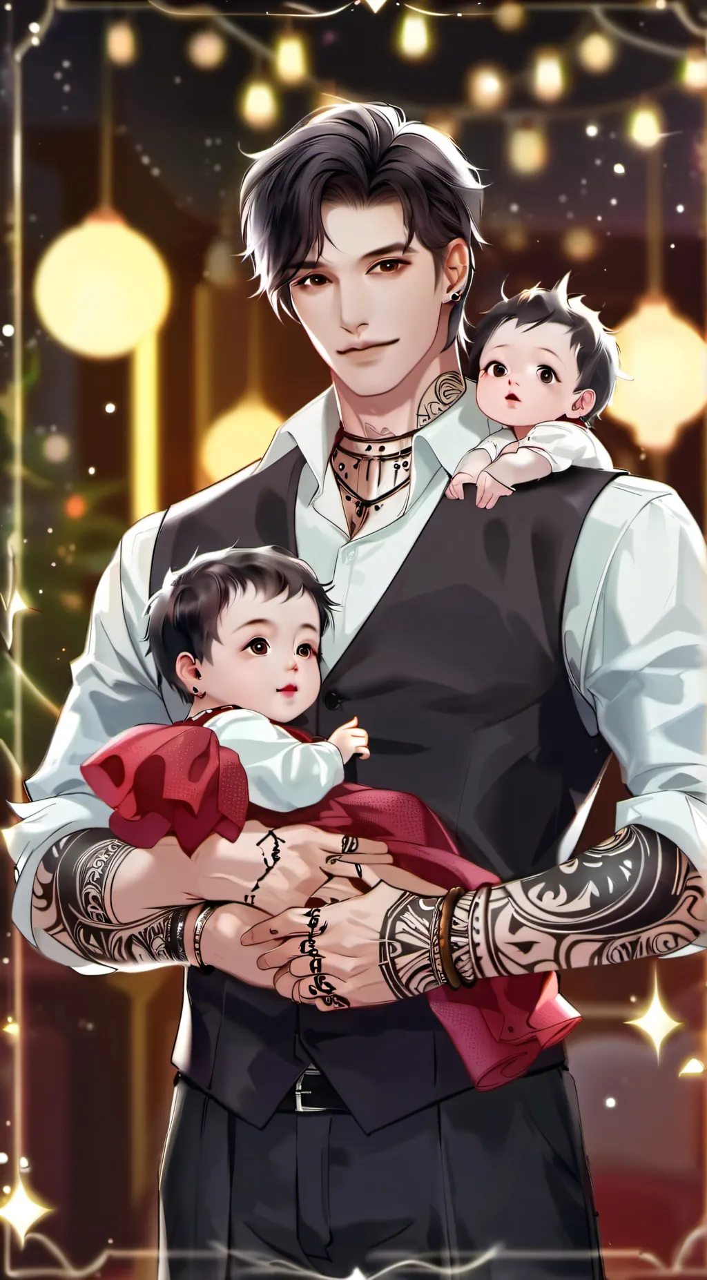 ai character: Mark (Dad) background