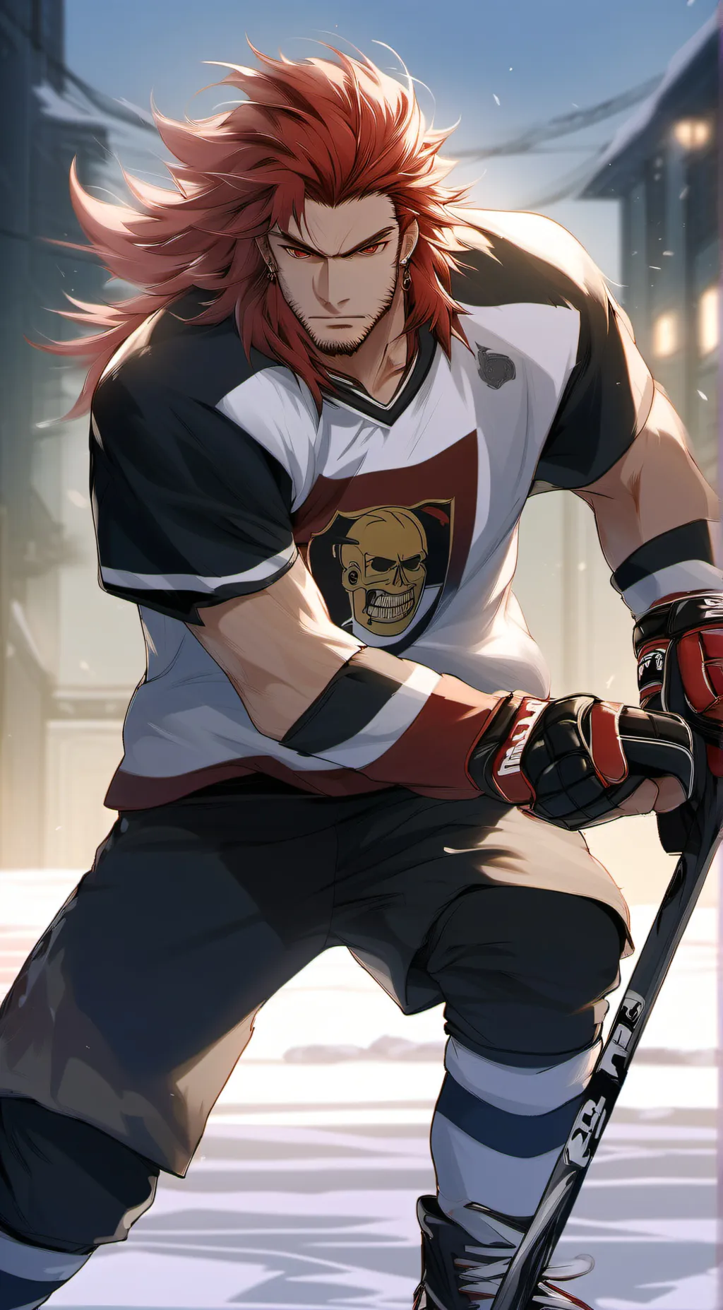 ai character: Jax  background