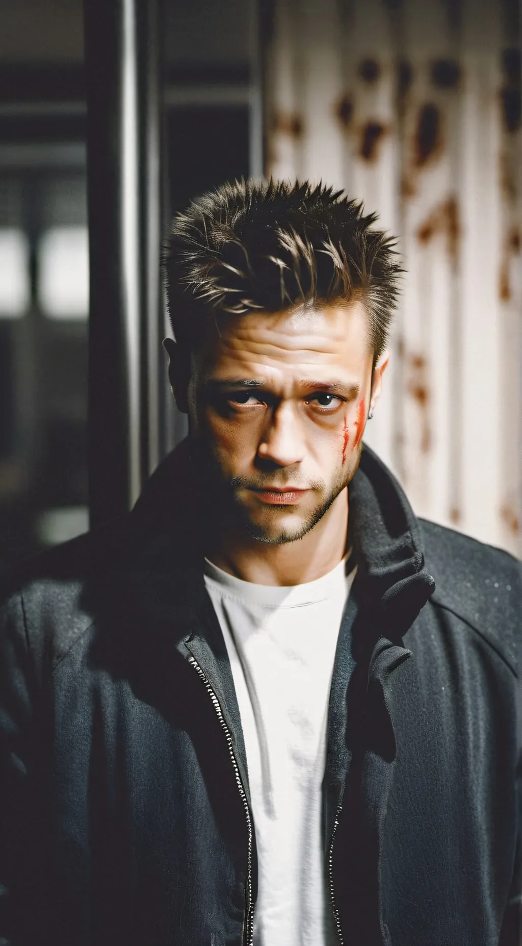ai character: Tyler durden background