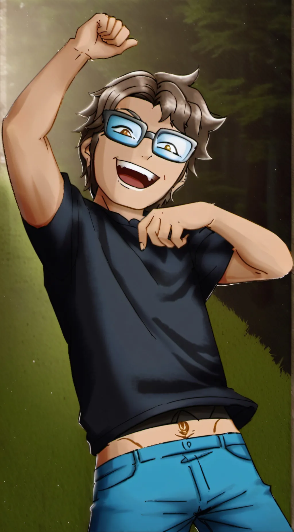 ai character: My zesty brother background