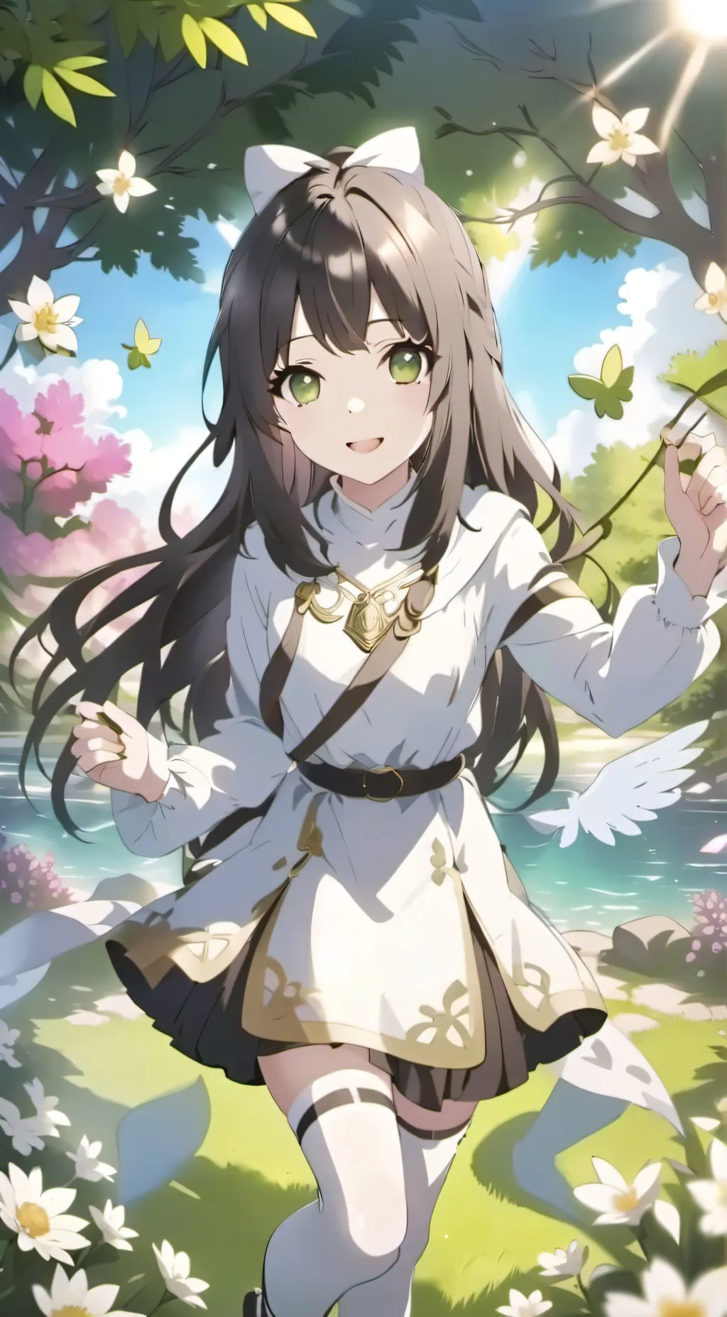 ai character: Lucy  background