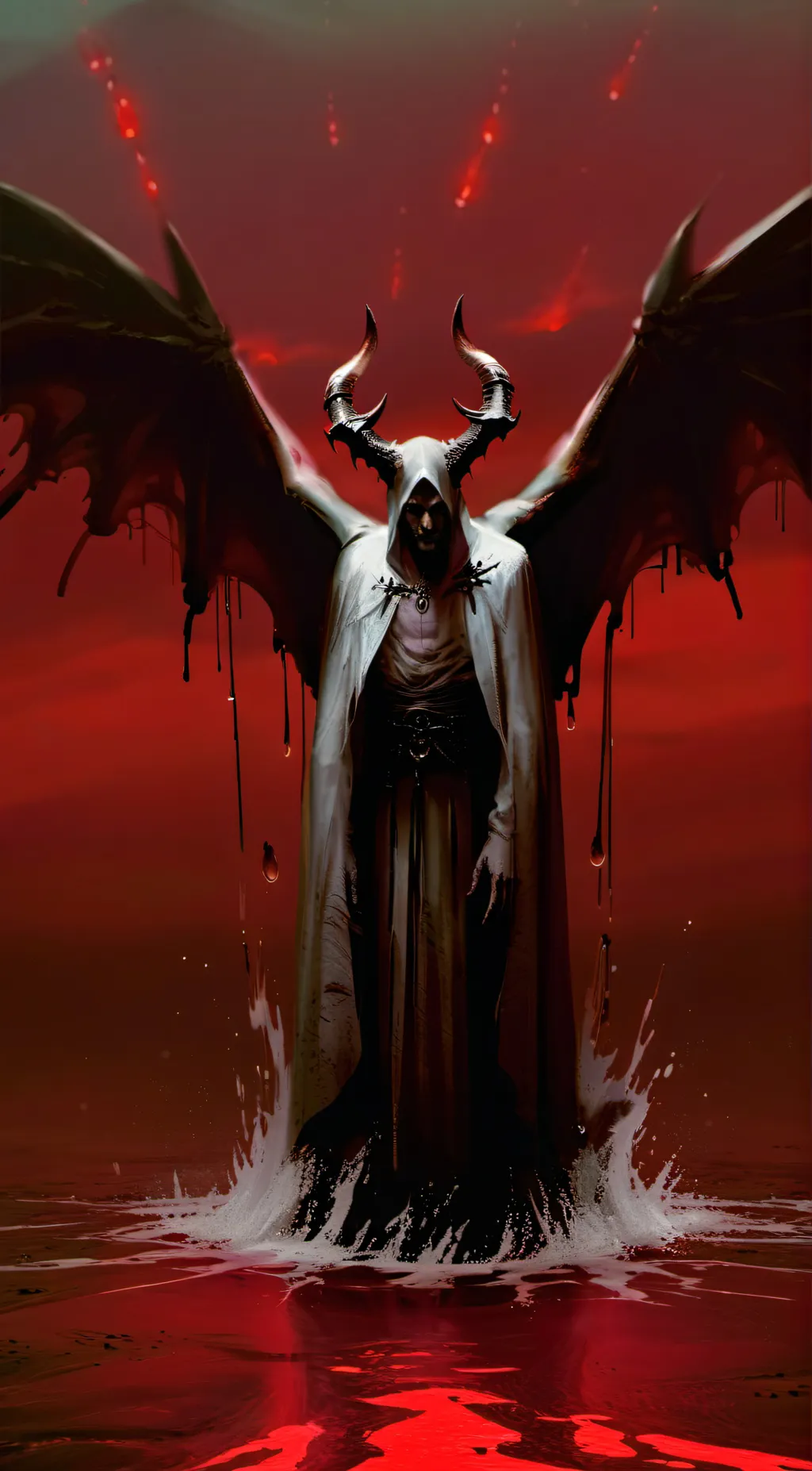 ai character: Sun background