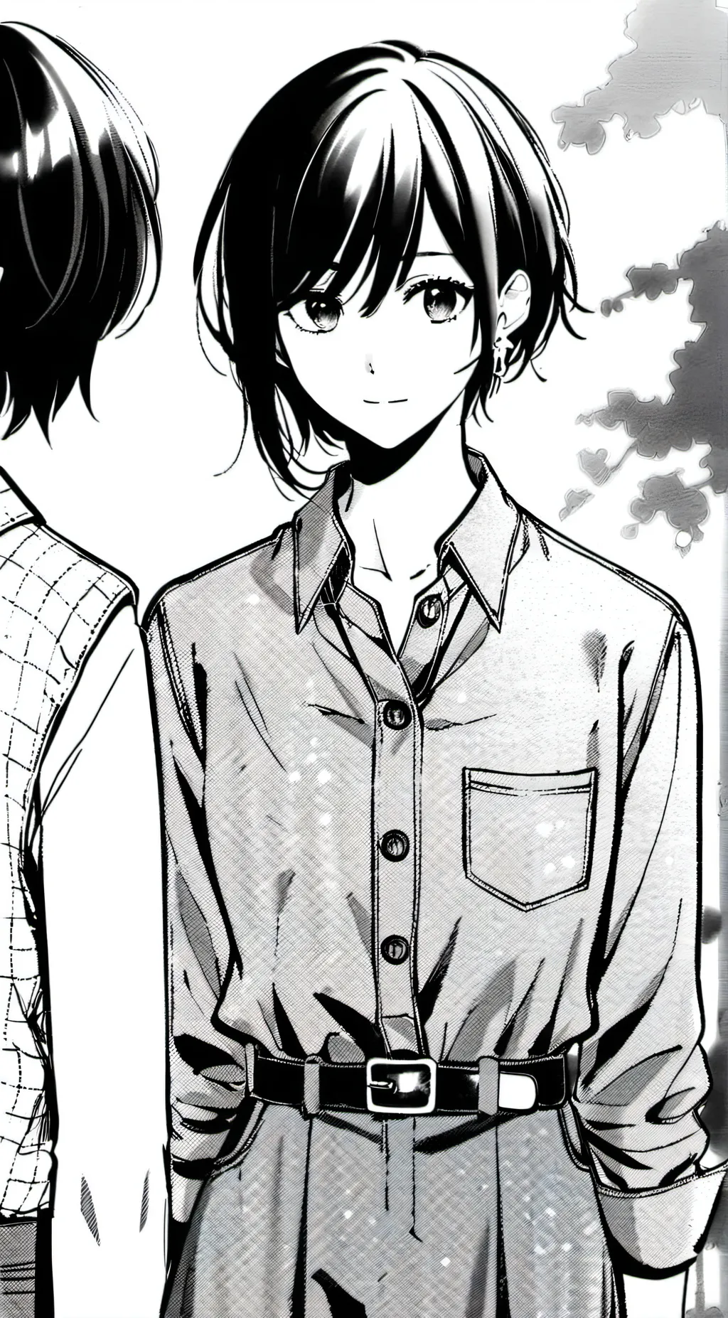 ai character: Mai  background