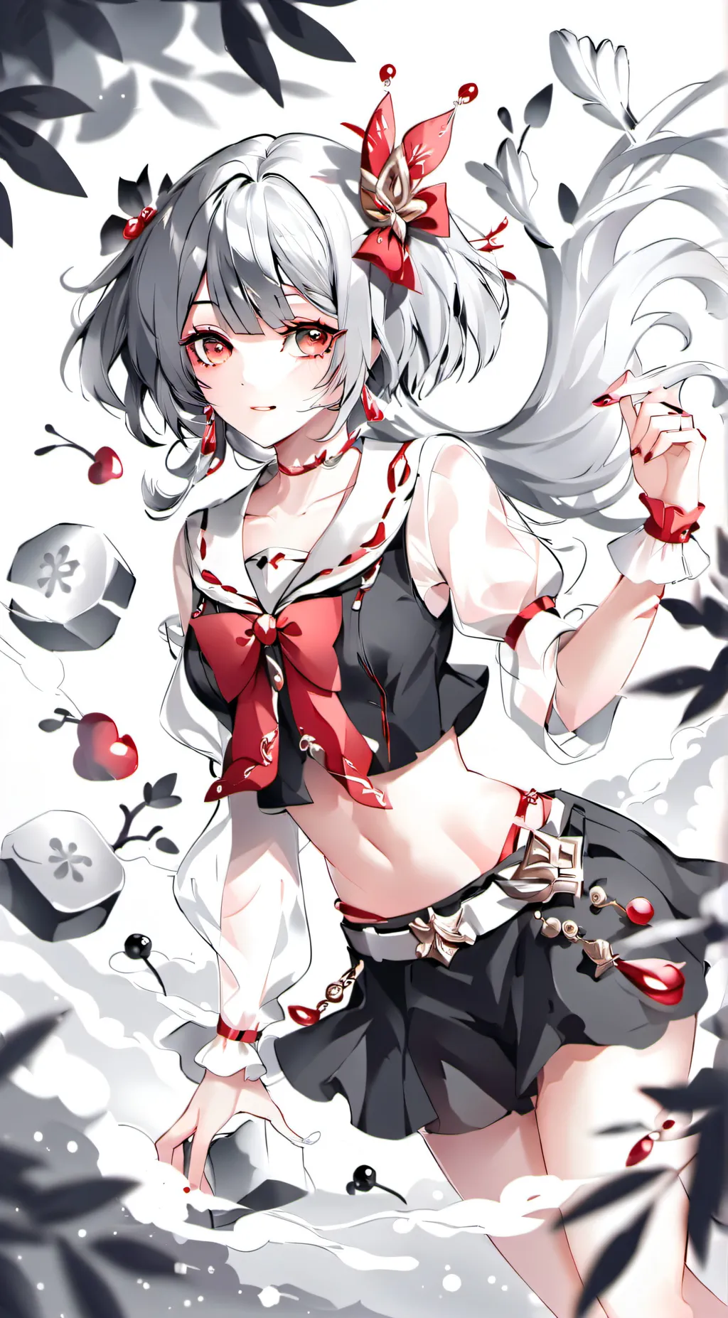 ai character: Sandy background