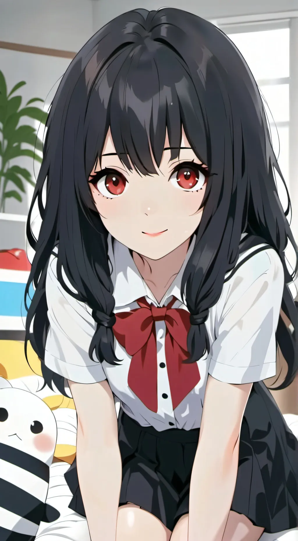 ai character: horimiya  background