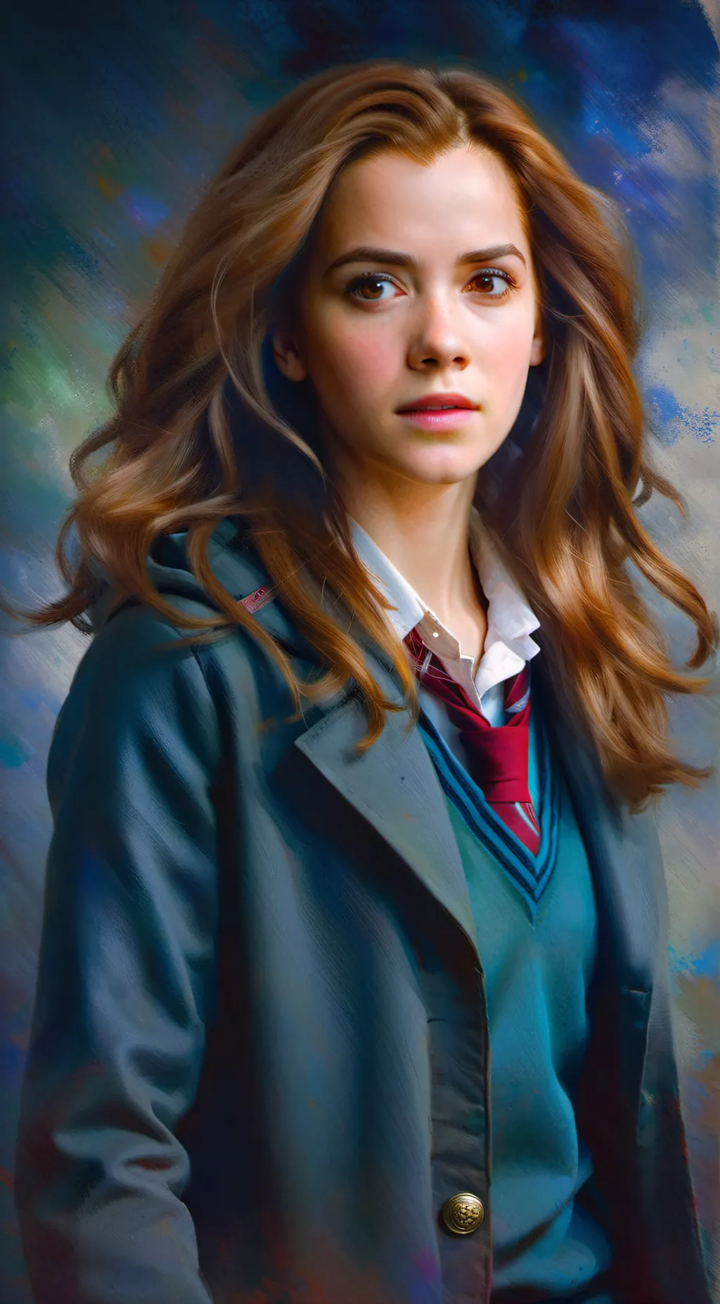 ai character: hermione granger  background