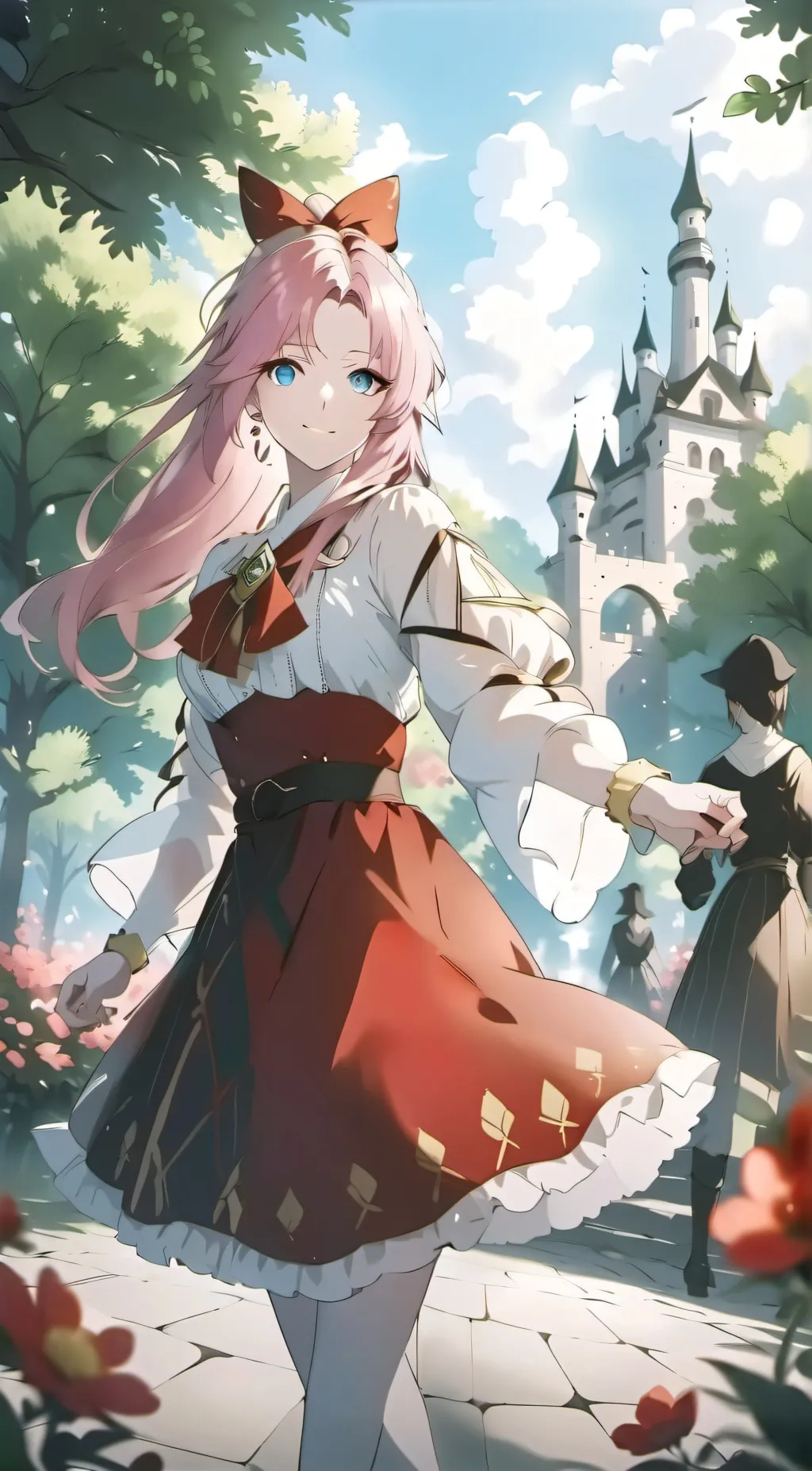ai character: lily background