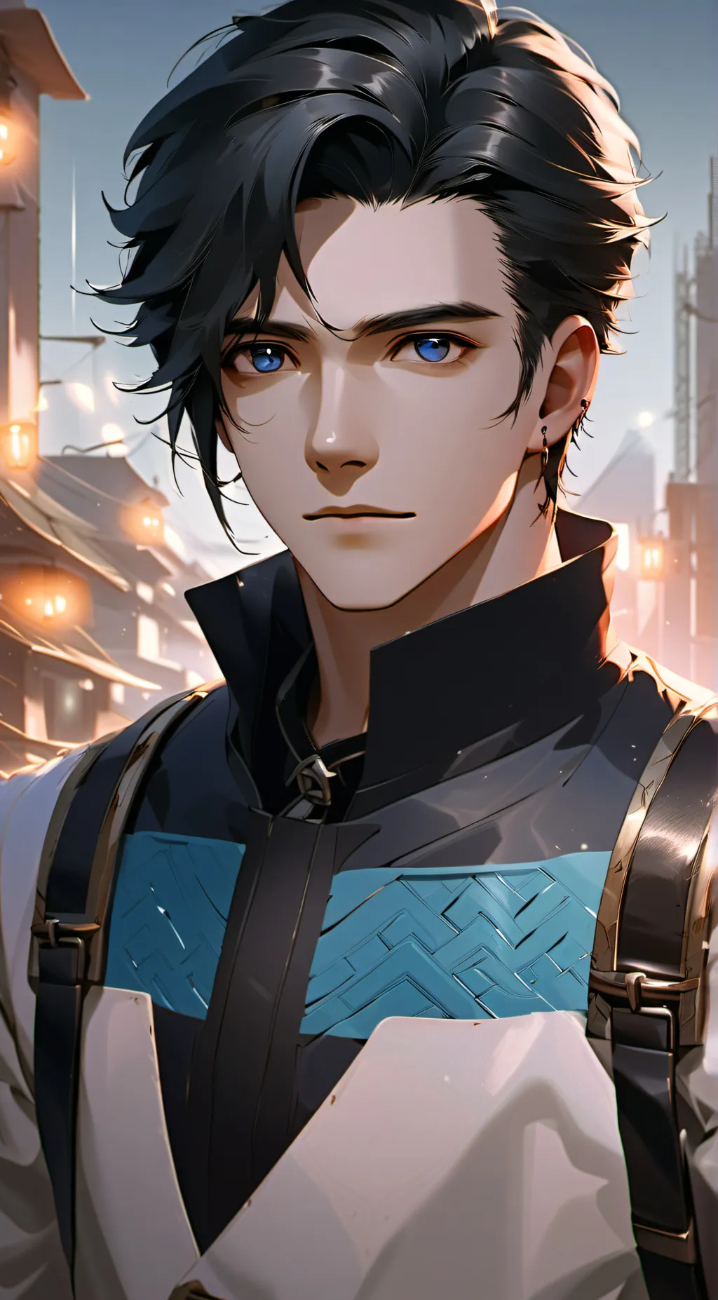 ai character: Leo background