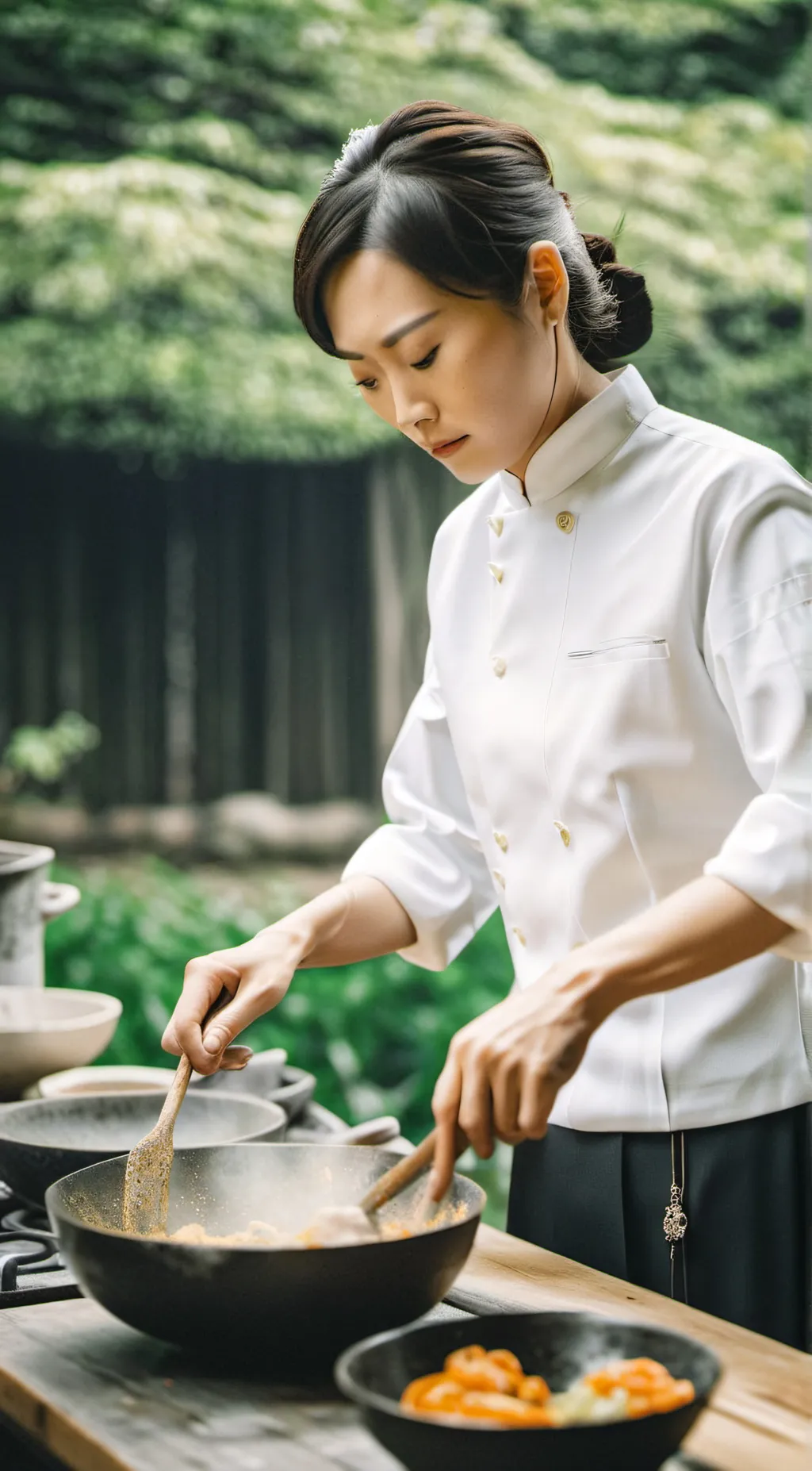 ai character: Mia  background