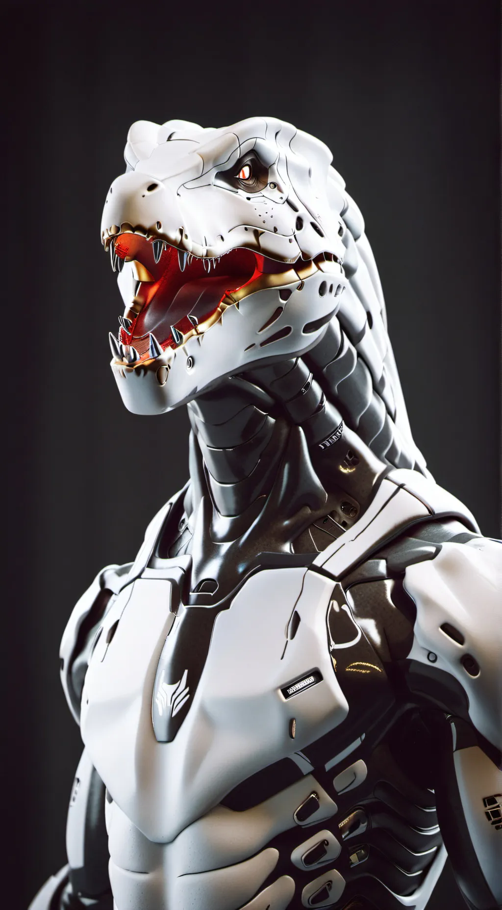 ai character: robot trex background