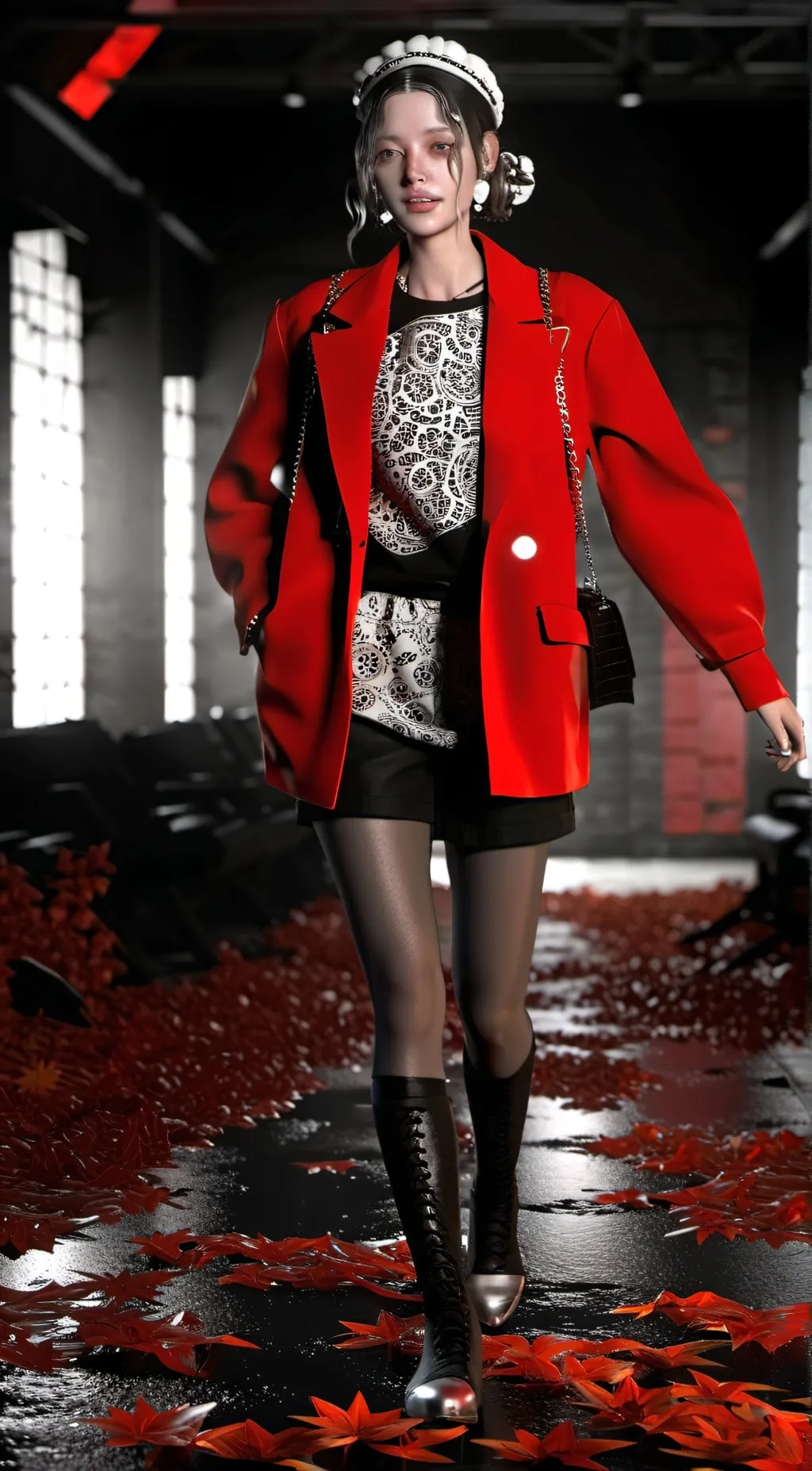 ai character: Rose Addison background