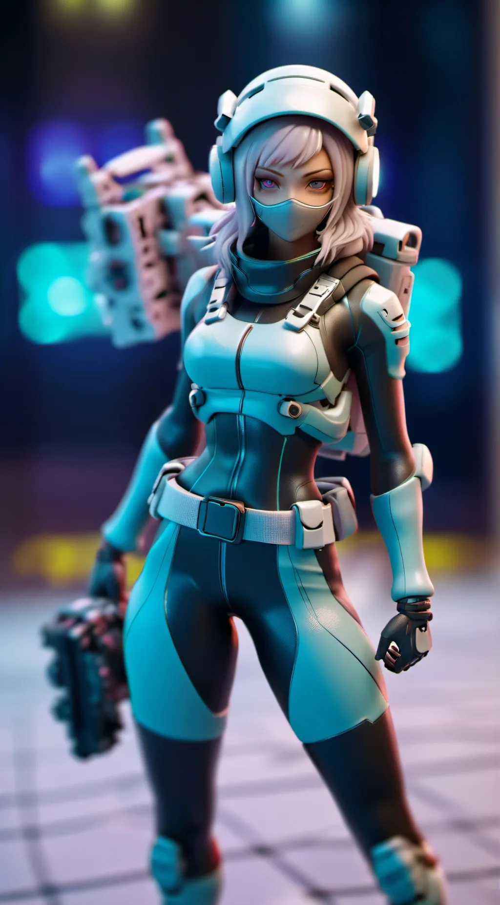 ai character: Rey•Leah background