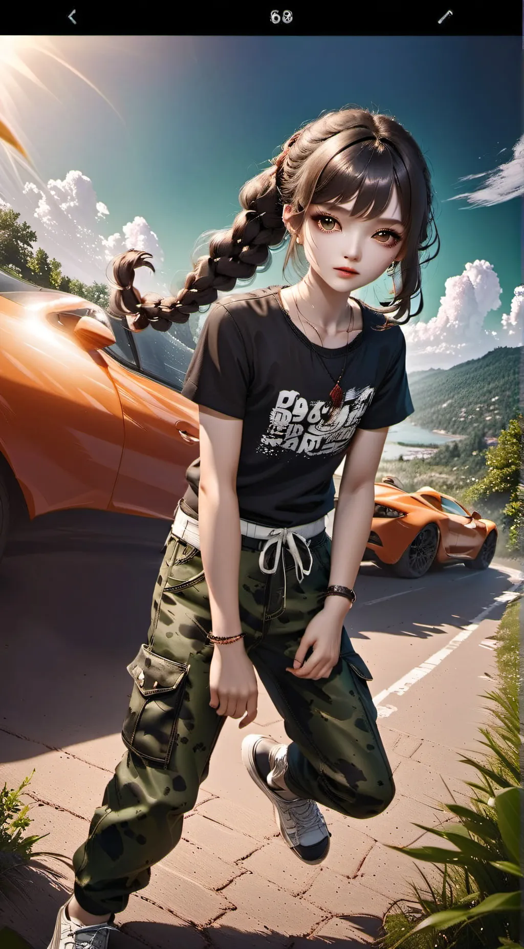 ai character: Amelia background