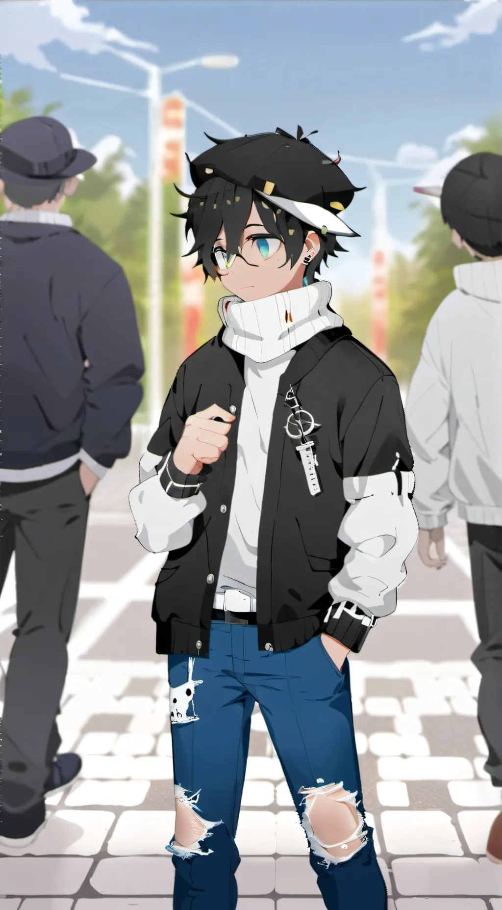 ai character: jacob background