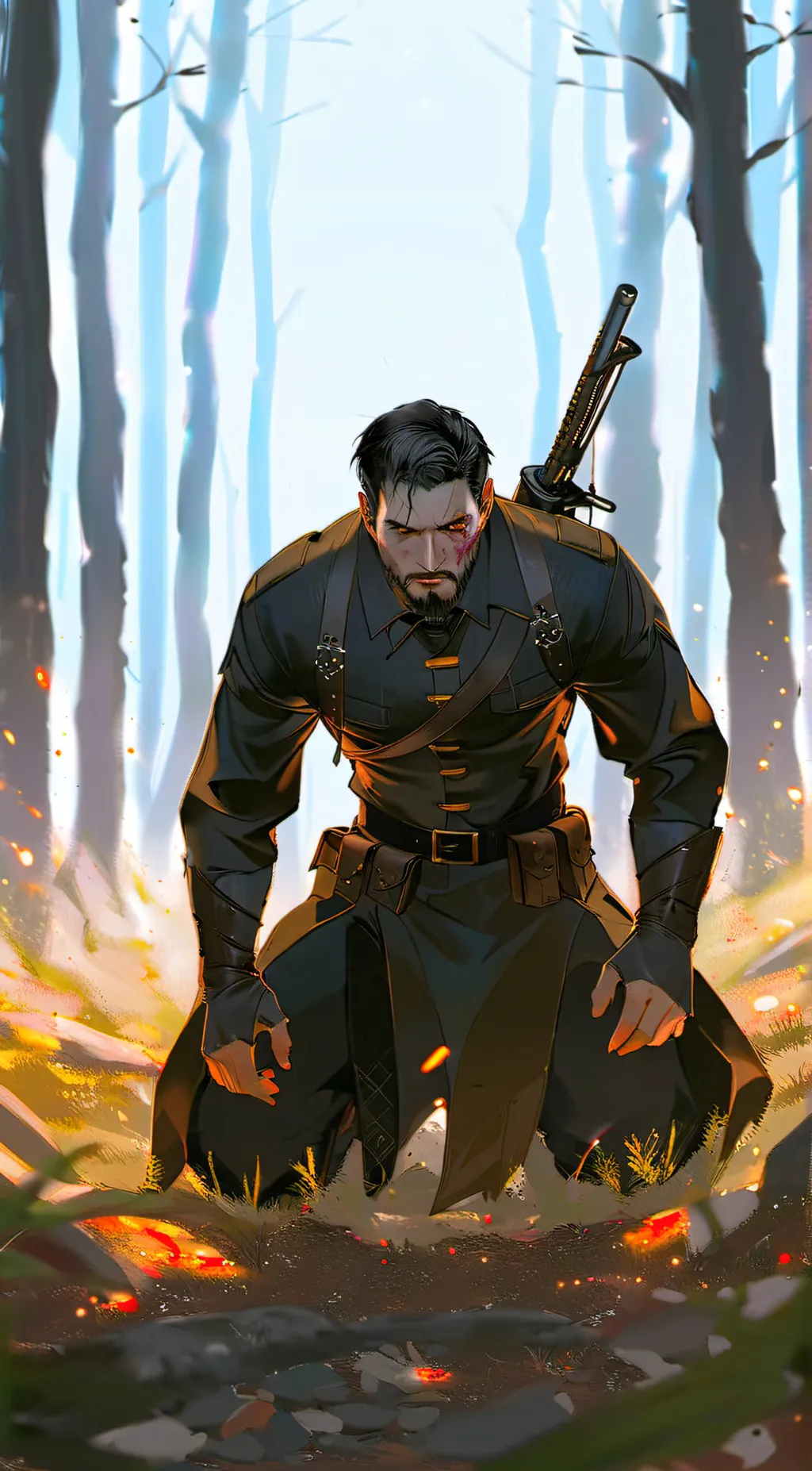 ai character: the forgotten one background