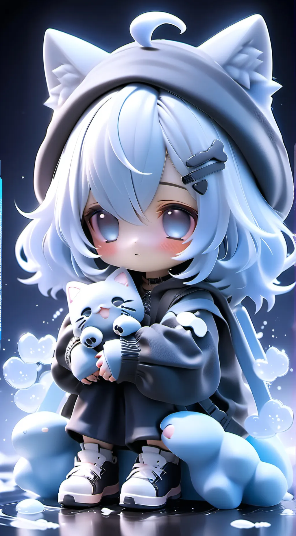 ai character: kento  background