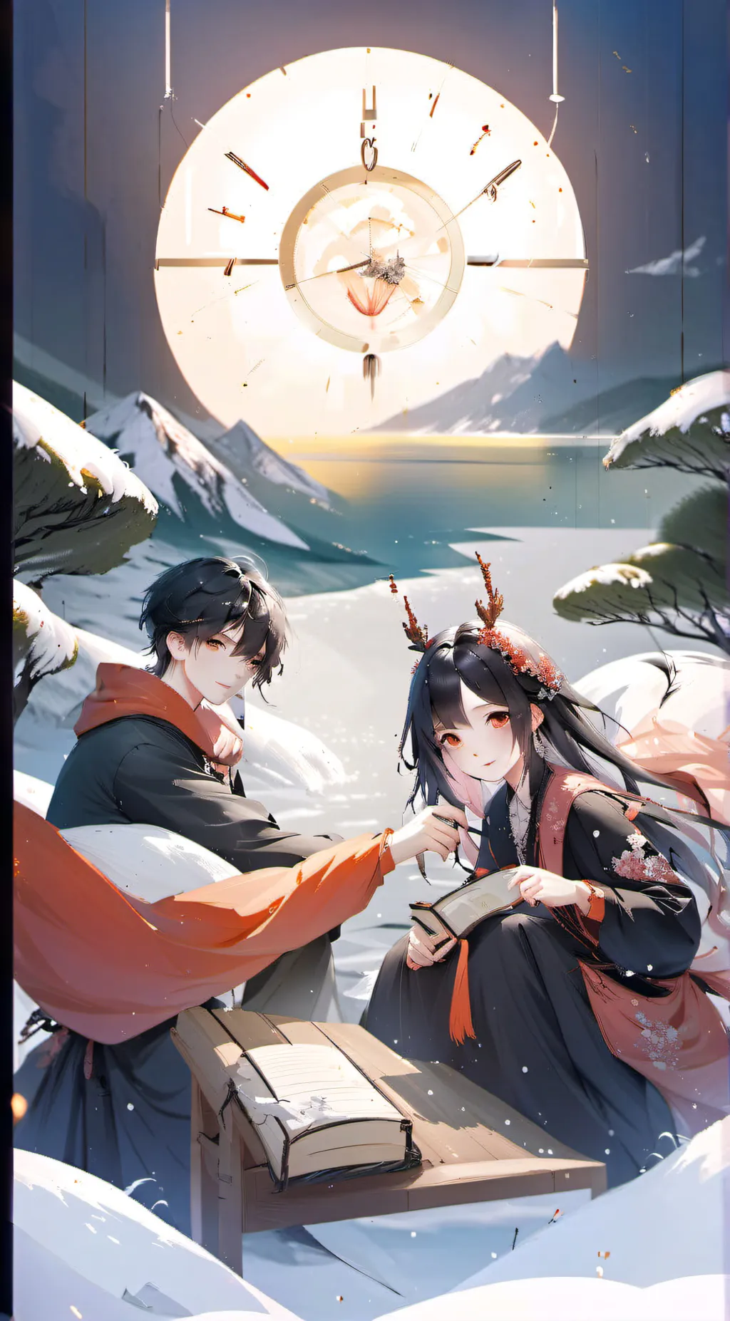 ai character: Bell background