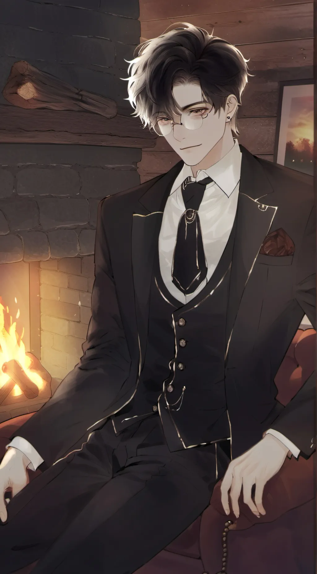 ai character: Luke★Darling background