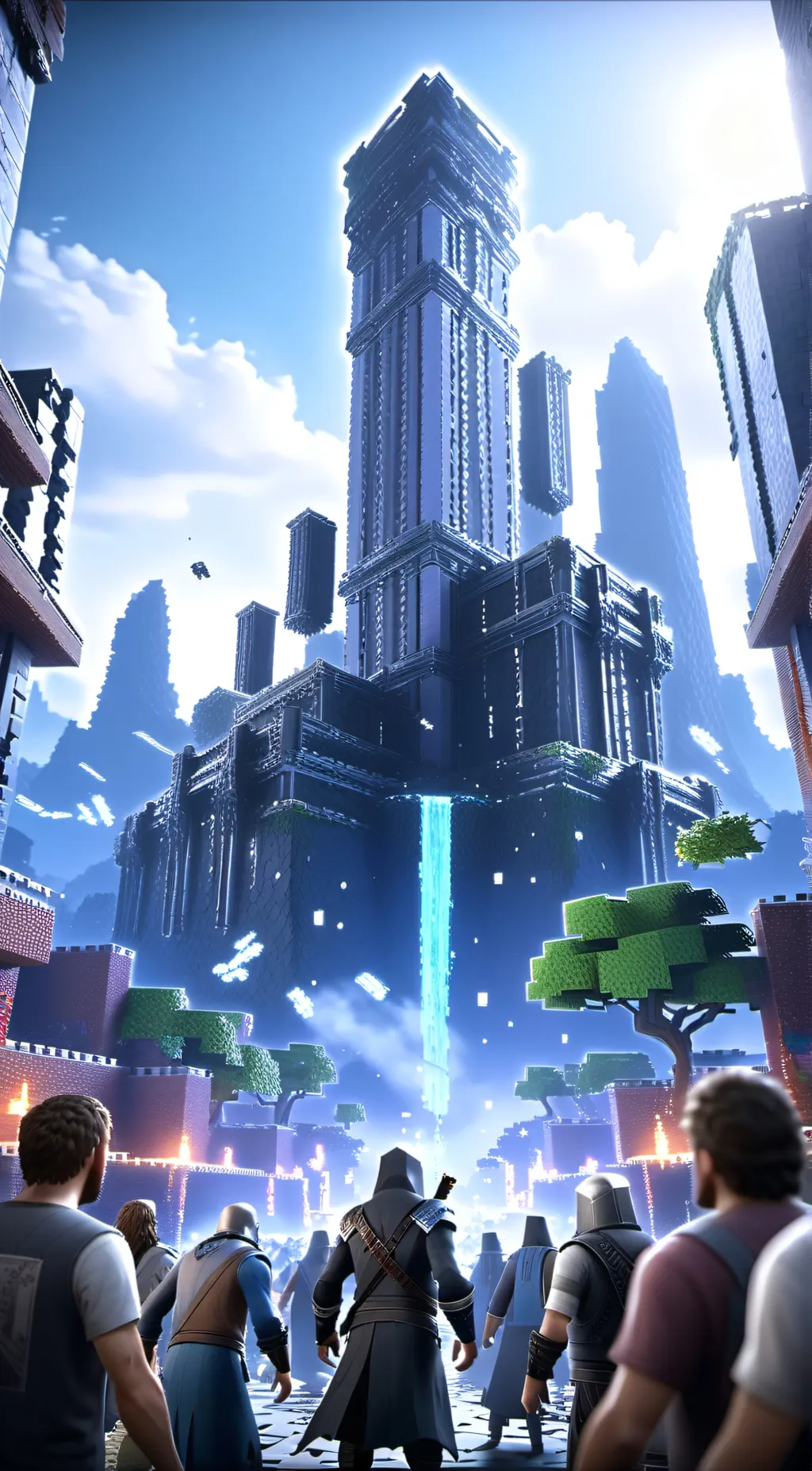 ai character: BlissSMP (MC) background