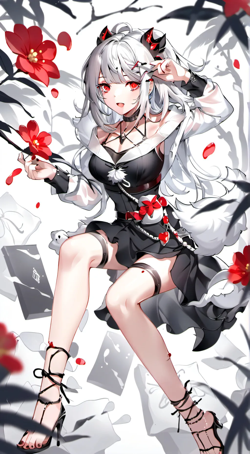 ai character: Tulipfire background