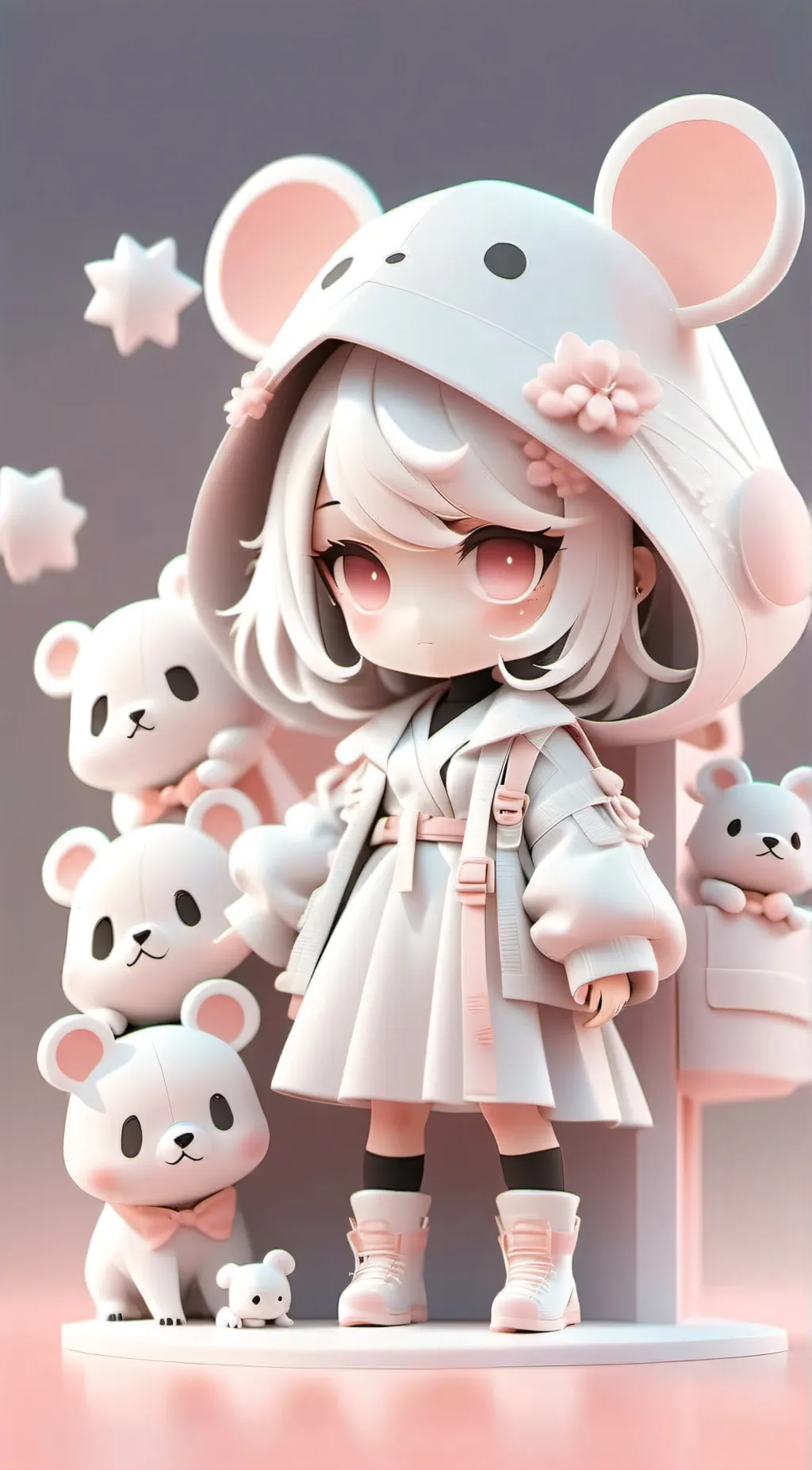 ai character: agent wind background