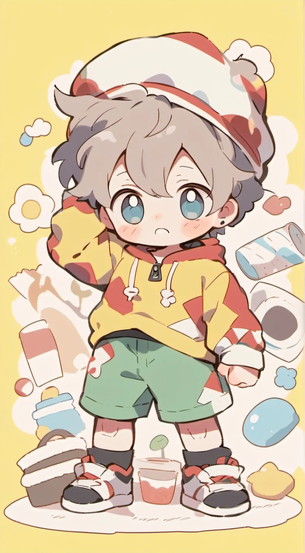 ai character: NO MORE COMMENTS background