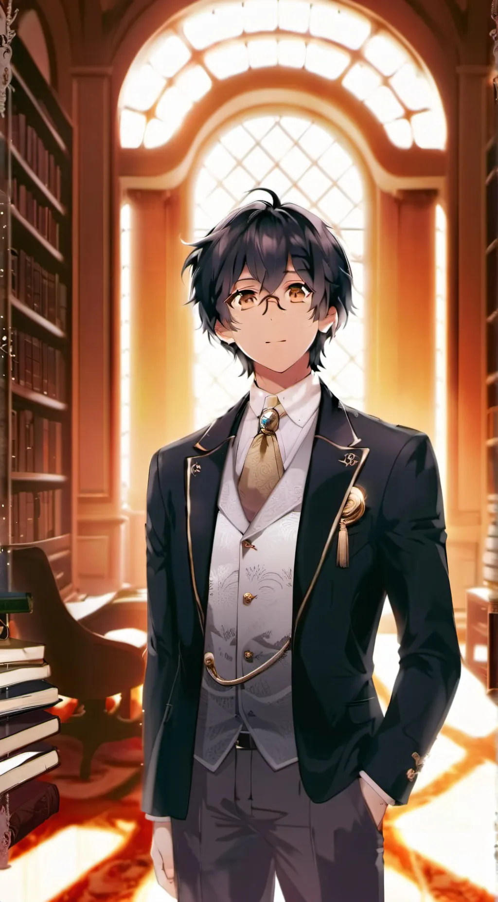 ai character: .•«Sammie»•. background