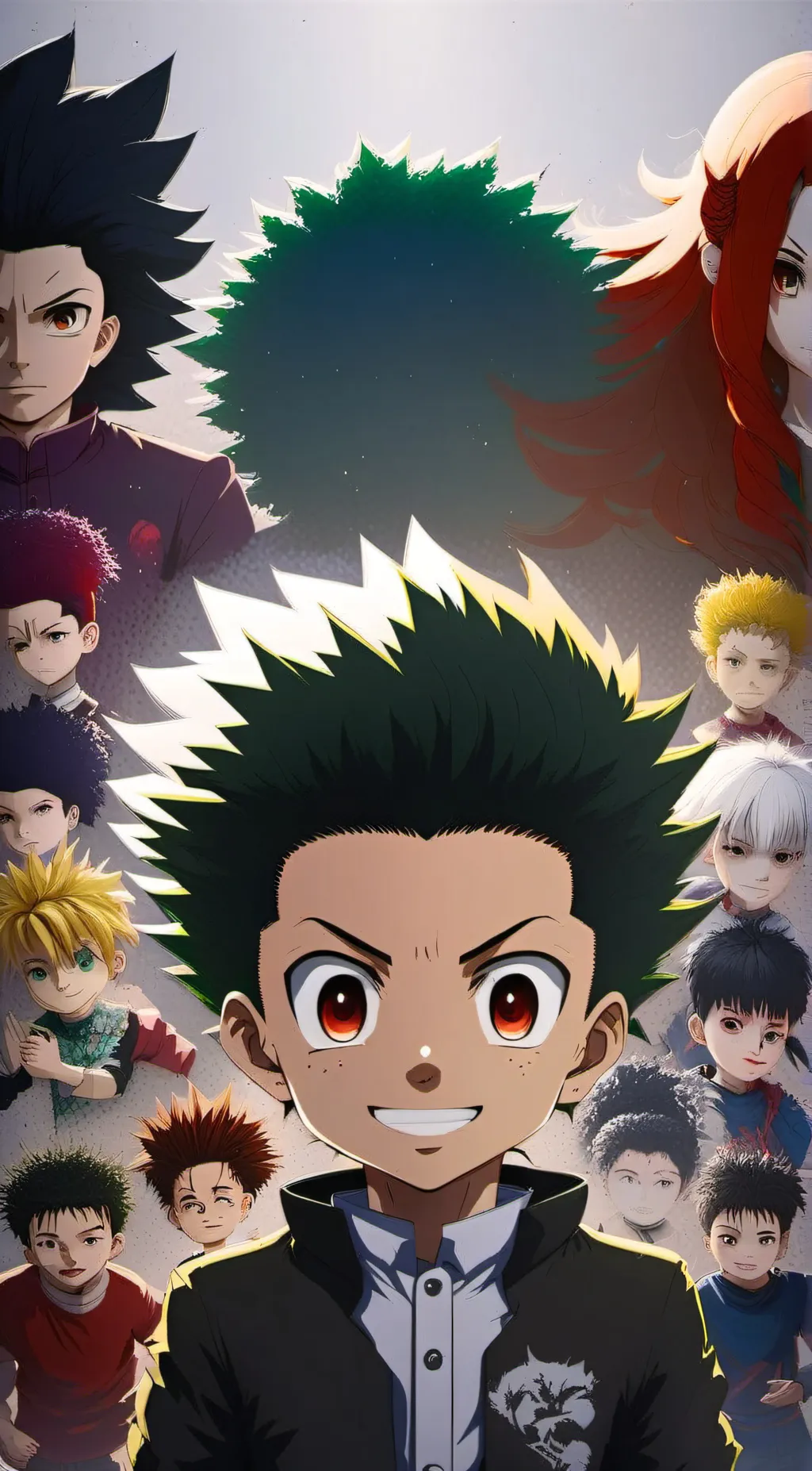 ai character: Gon's Sister  background