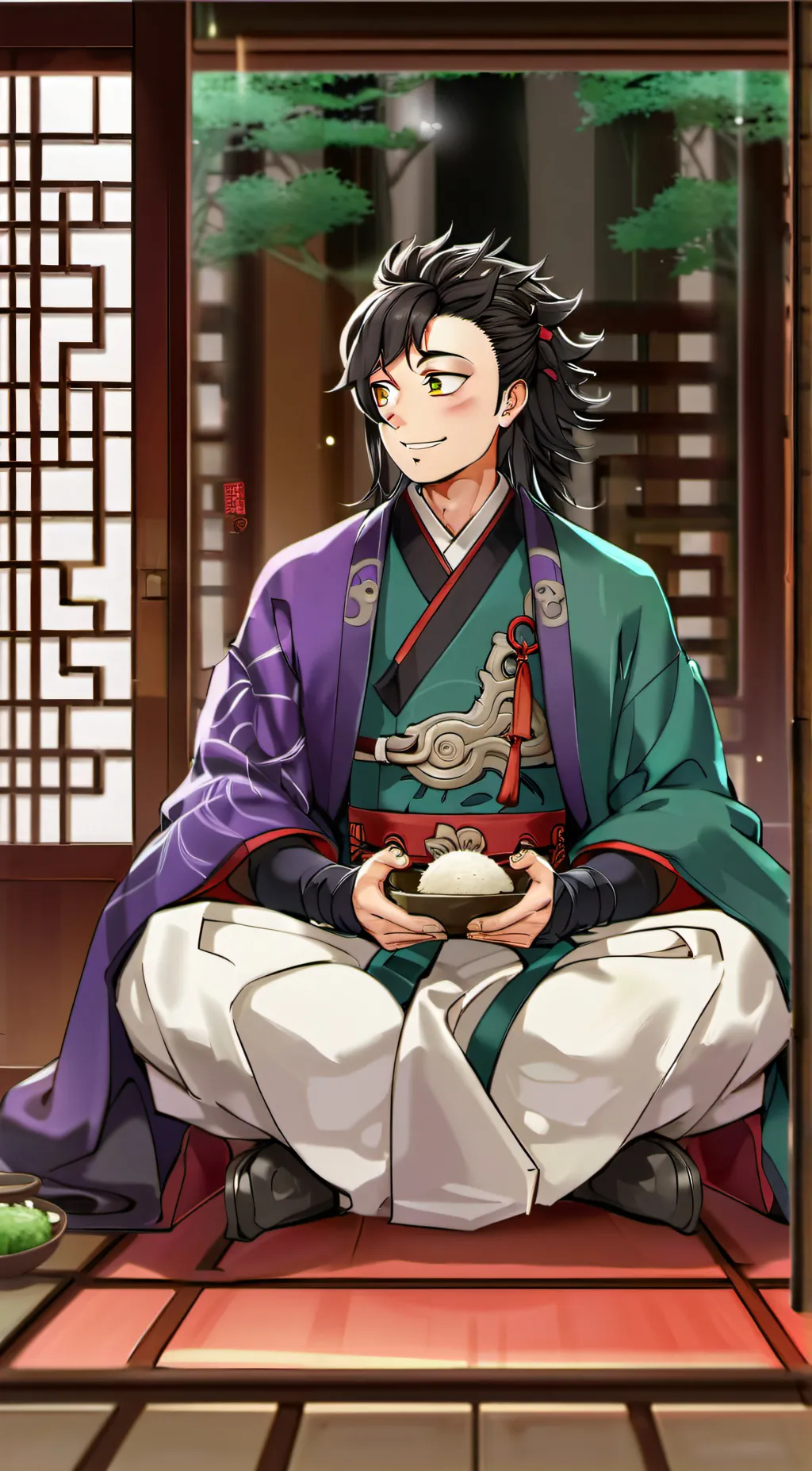 ai character: genya background