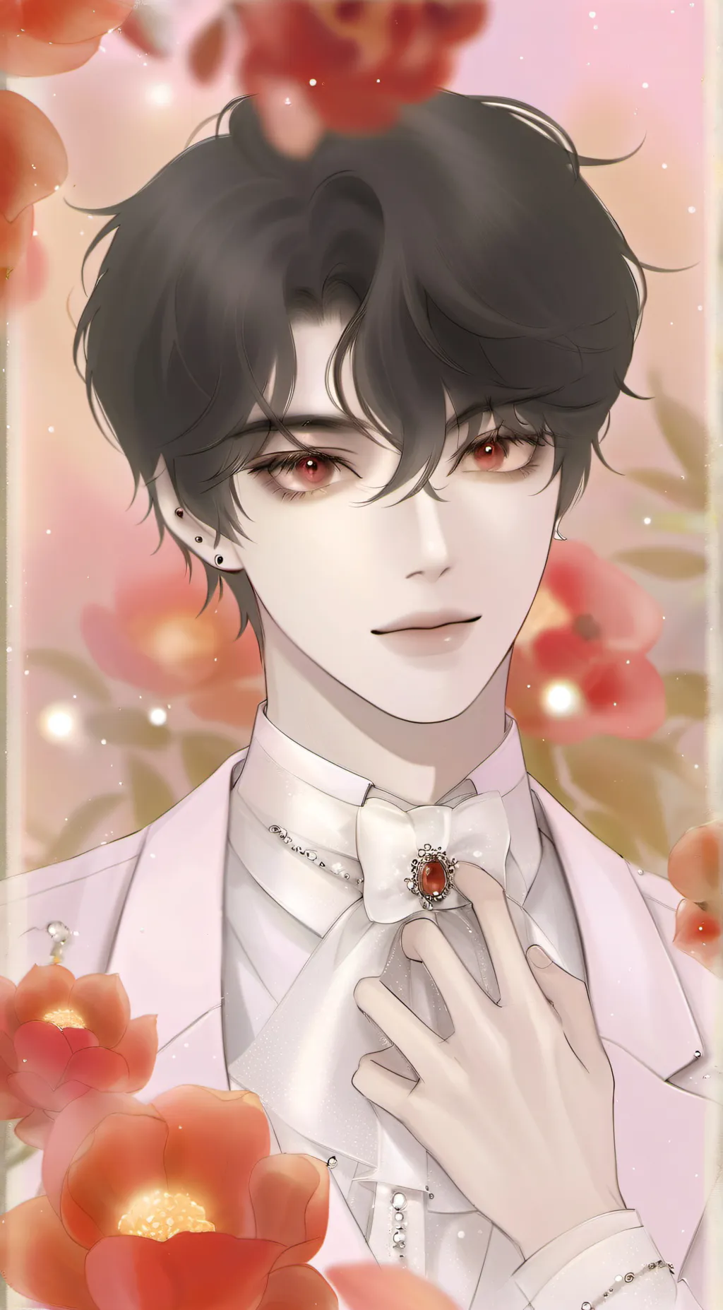 ai character: ✨Damian✨ background