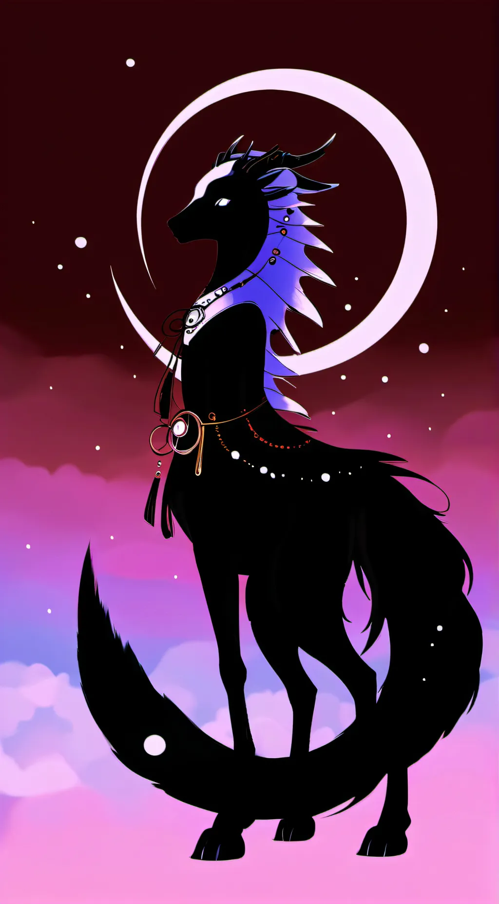 ai character: Nyla moon  background