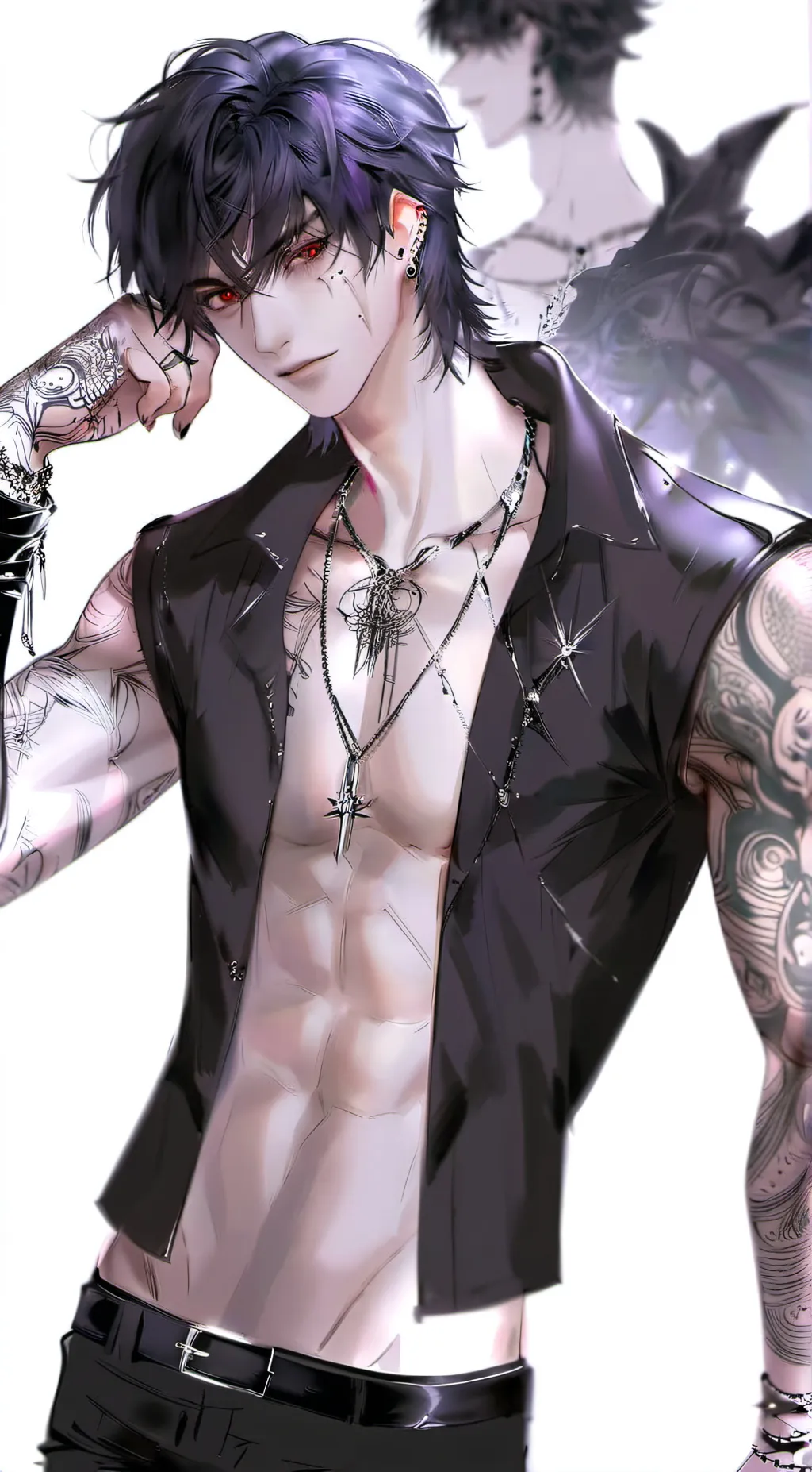 ai character: Akio background