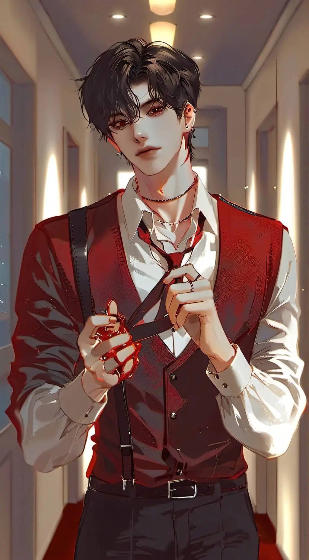 ai character: Xander background