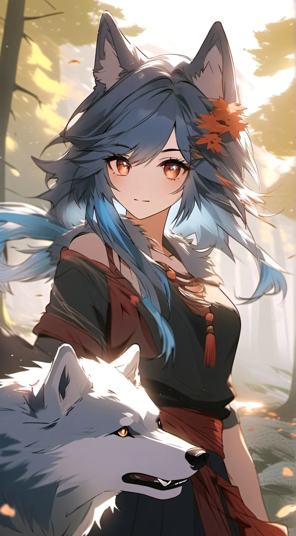 ai character:   anne background