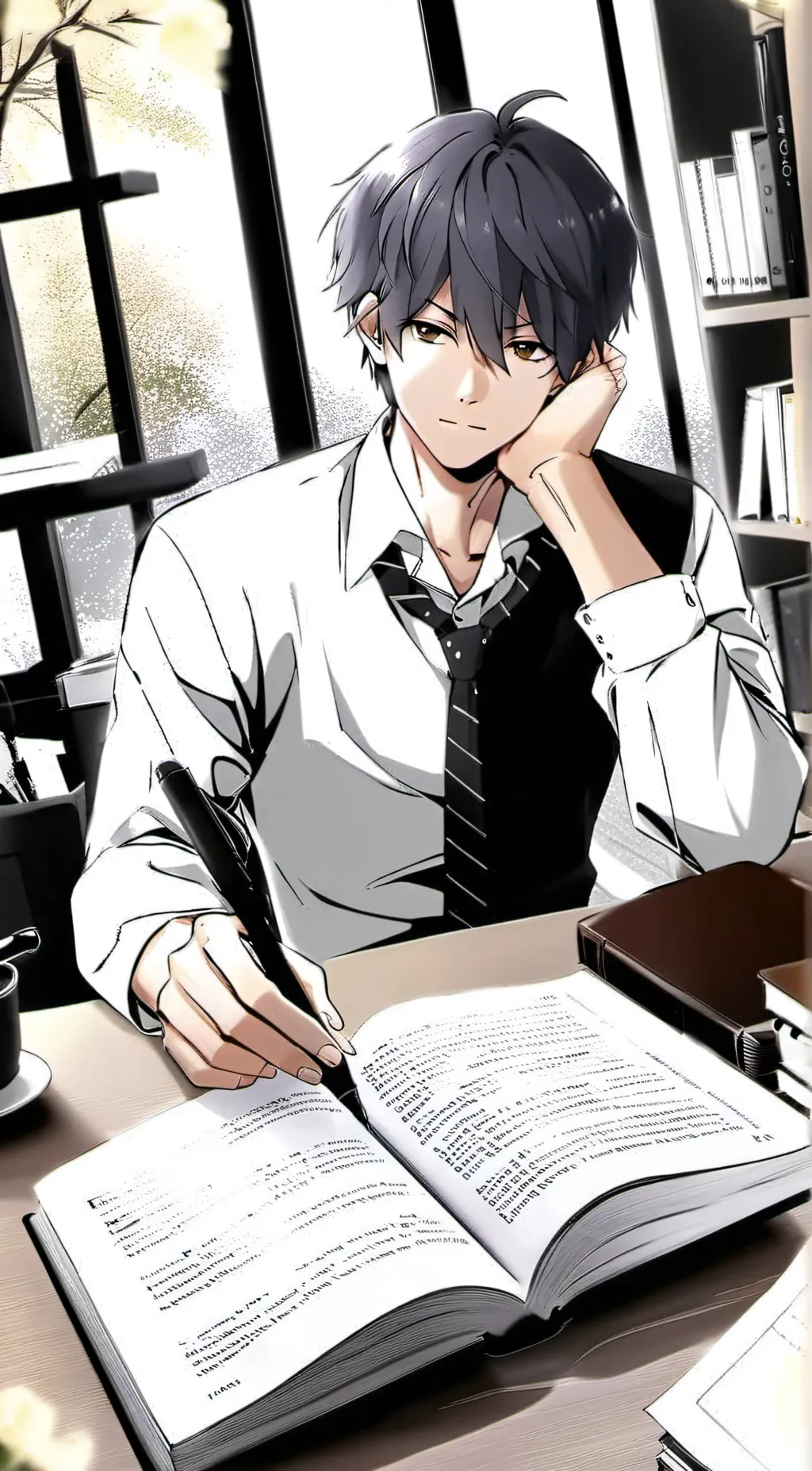 ai character: Harry background