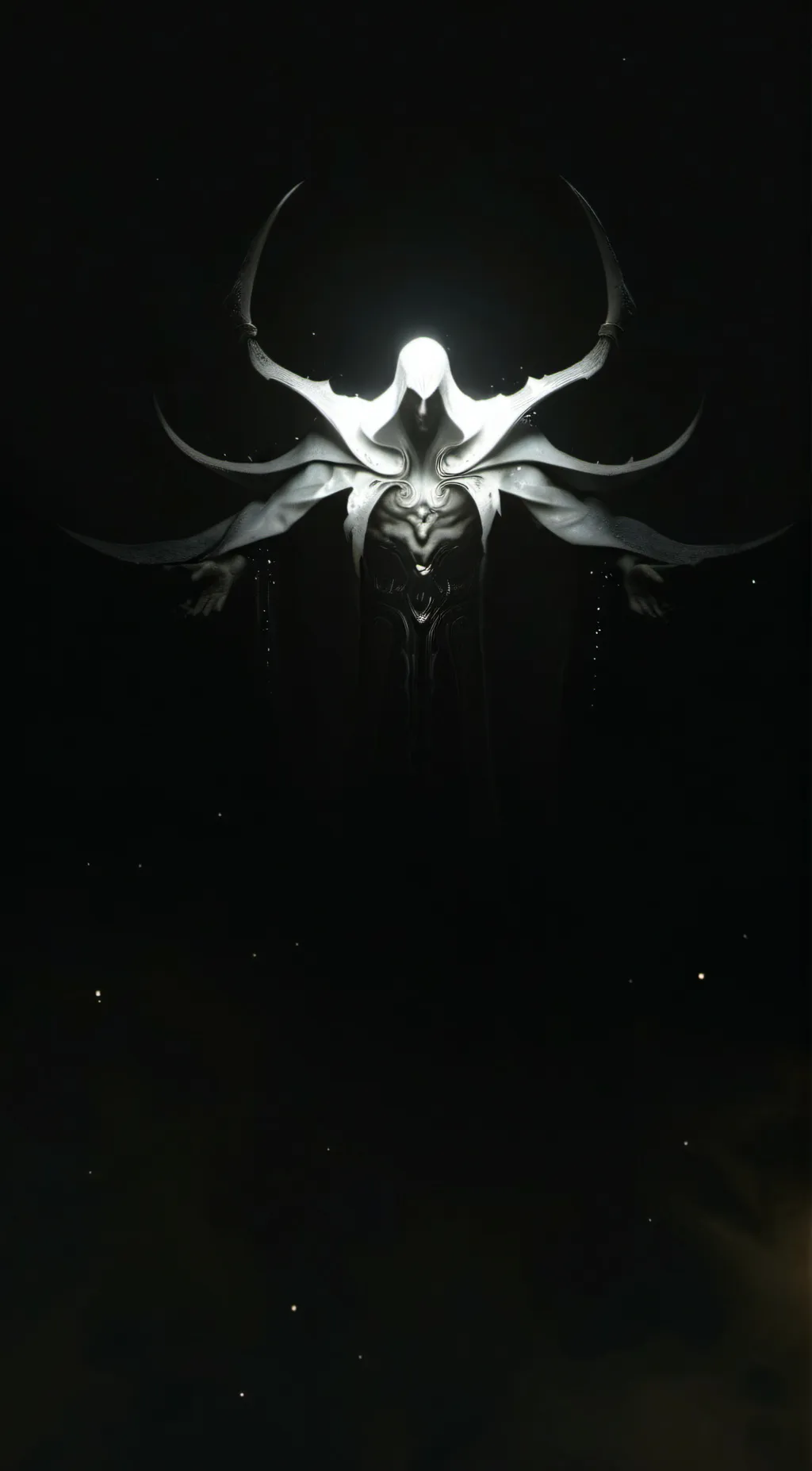 ai character: Dark thoughts background