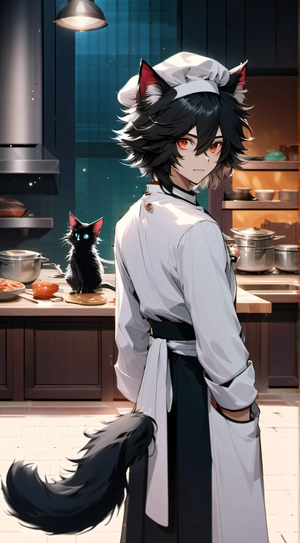 Talkie AI - Chat with black cat