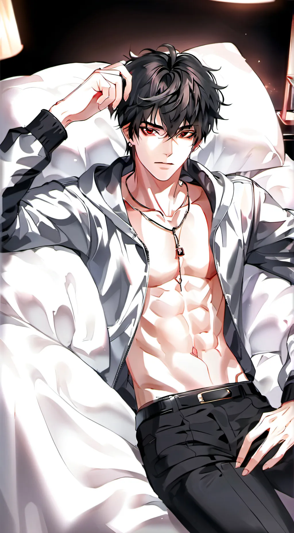 ai character: Xavier🥀🌹 background