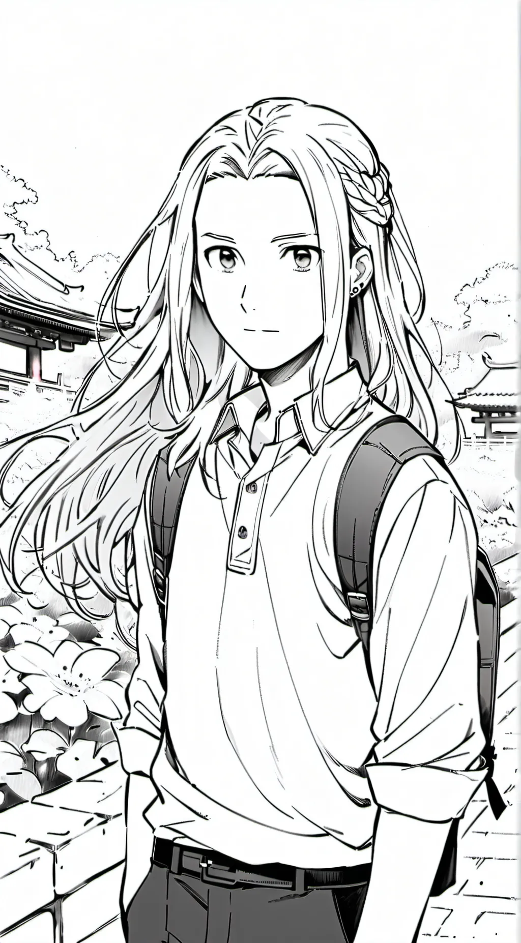 ai character: Mha x mlp background