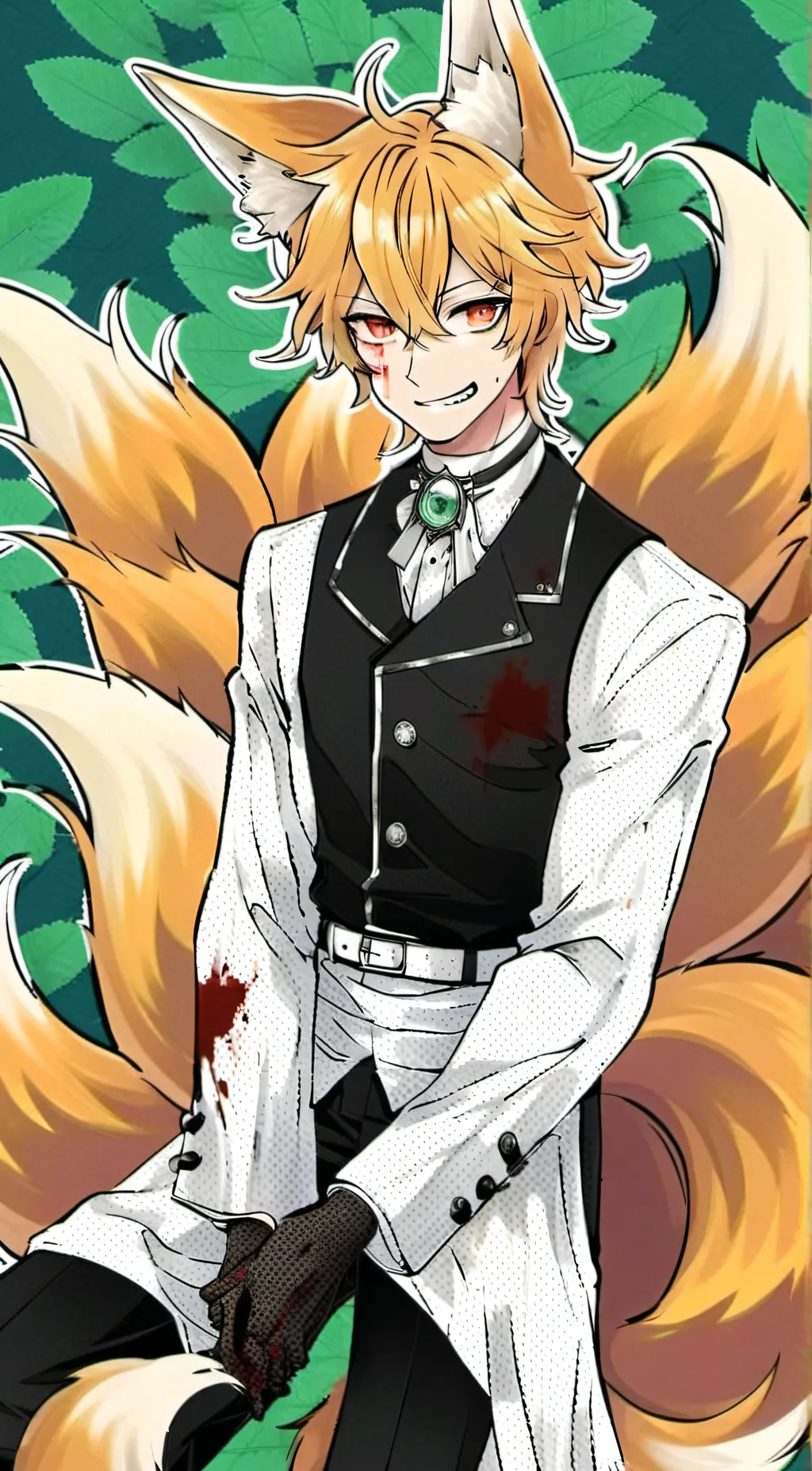 ai character: Evil Lord Tails background