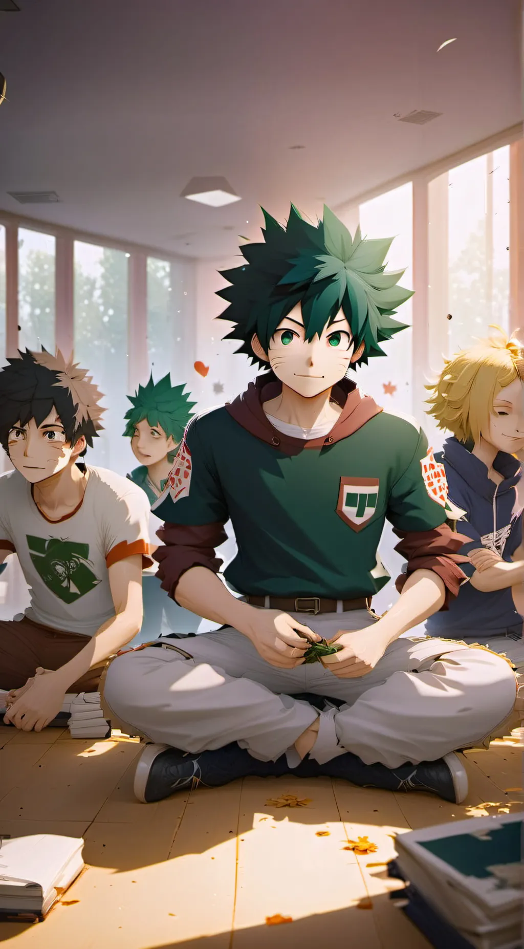 Talkie AI - Chat with Deku and mha